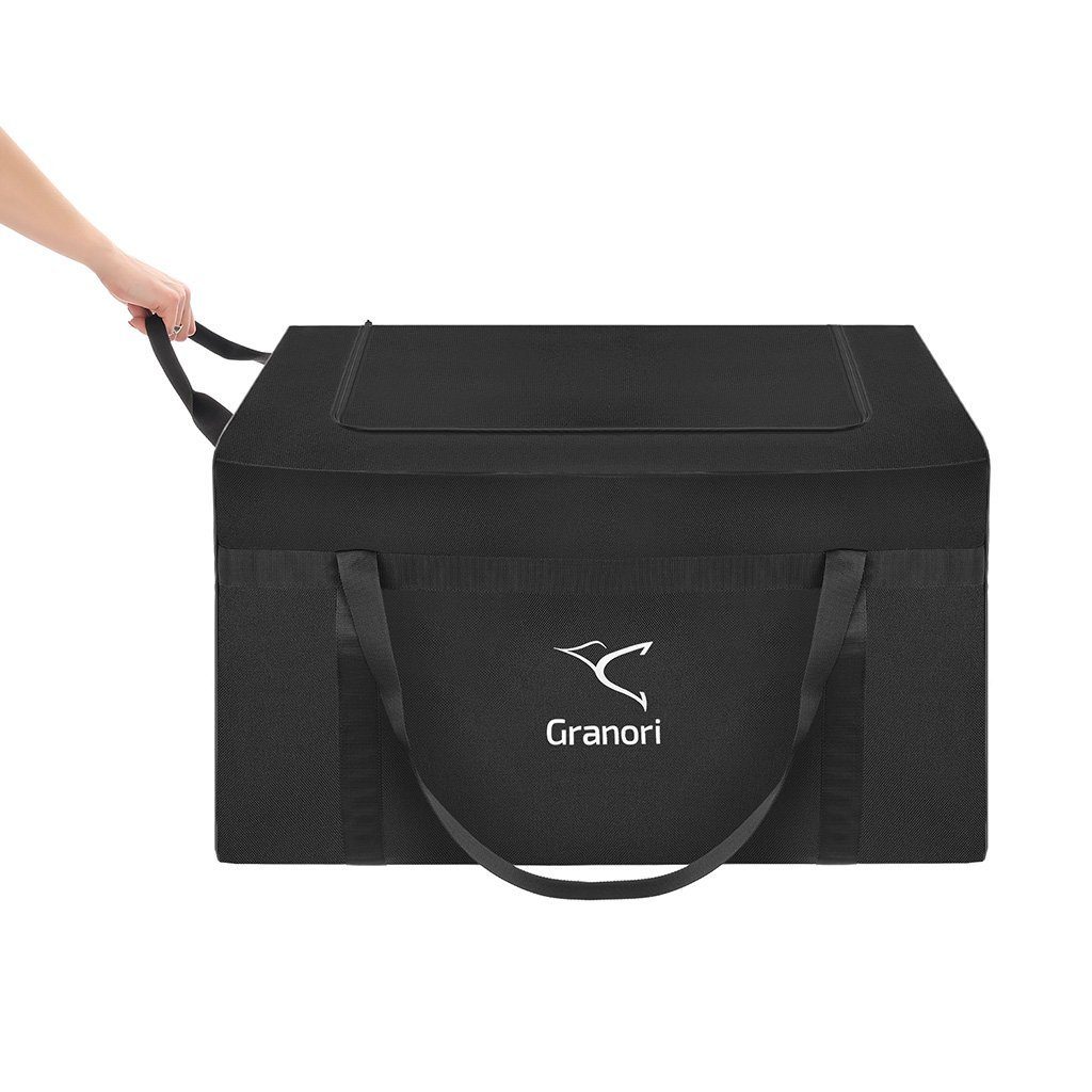 Granori Aufbewahrungstasche "Giant Transporter" – Extragroße, belastbare und leichte 200 L Tasche (abschließbar), mit stabilem umlaufendem Reißverschluss für einfaches Packen