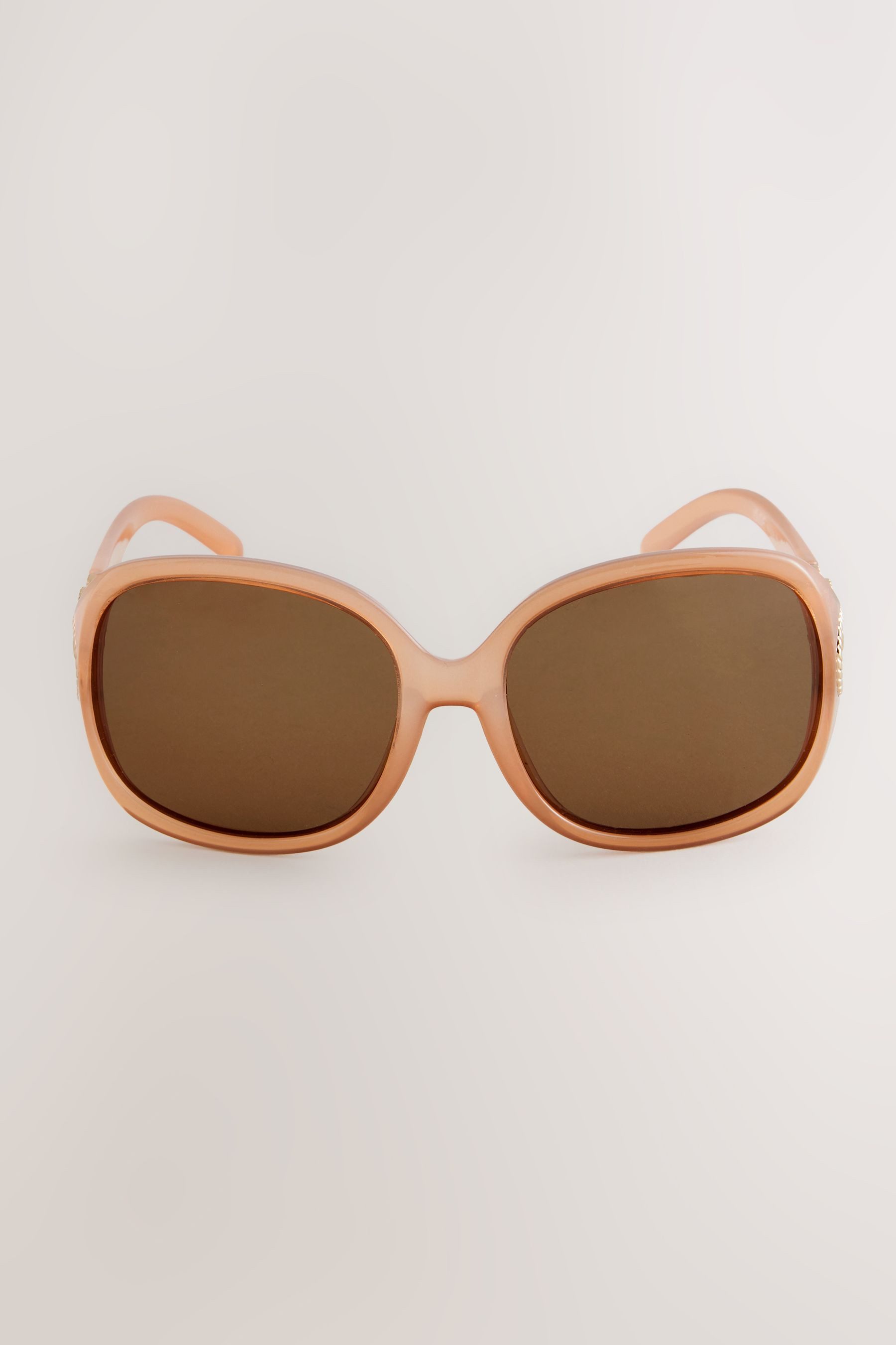 Next Sonnenbrille Eckige Sonnenbrille mit Bügeldetail günstig online kaufen