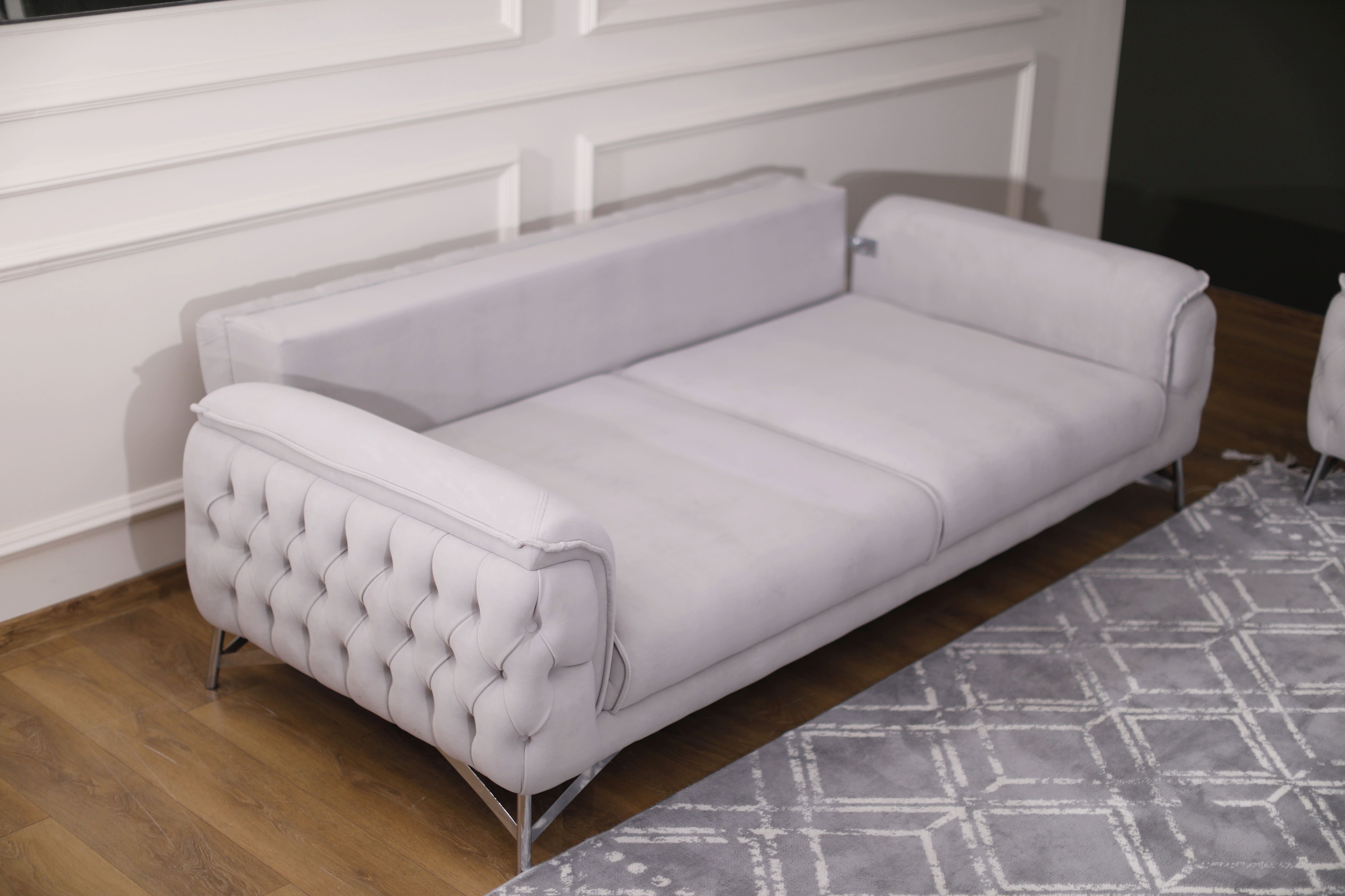 Möbeldreams Sofa Sofa-Set Alena 3-3-1 / Modernes Designer-Sofa, Schlaffunktion