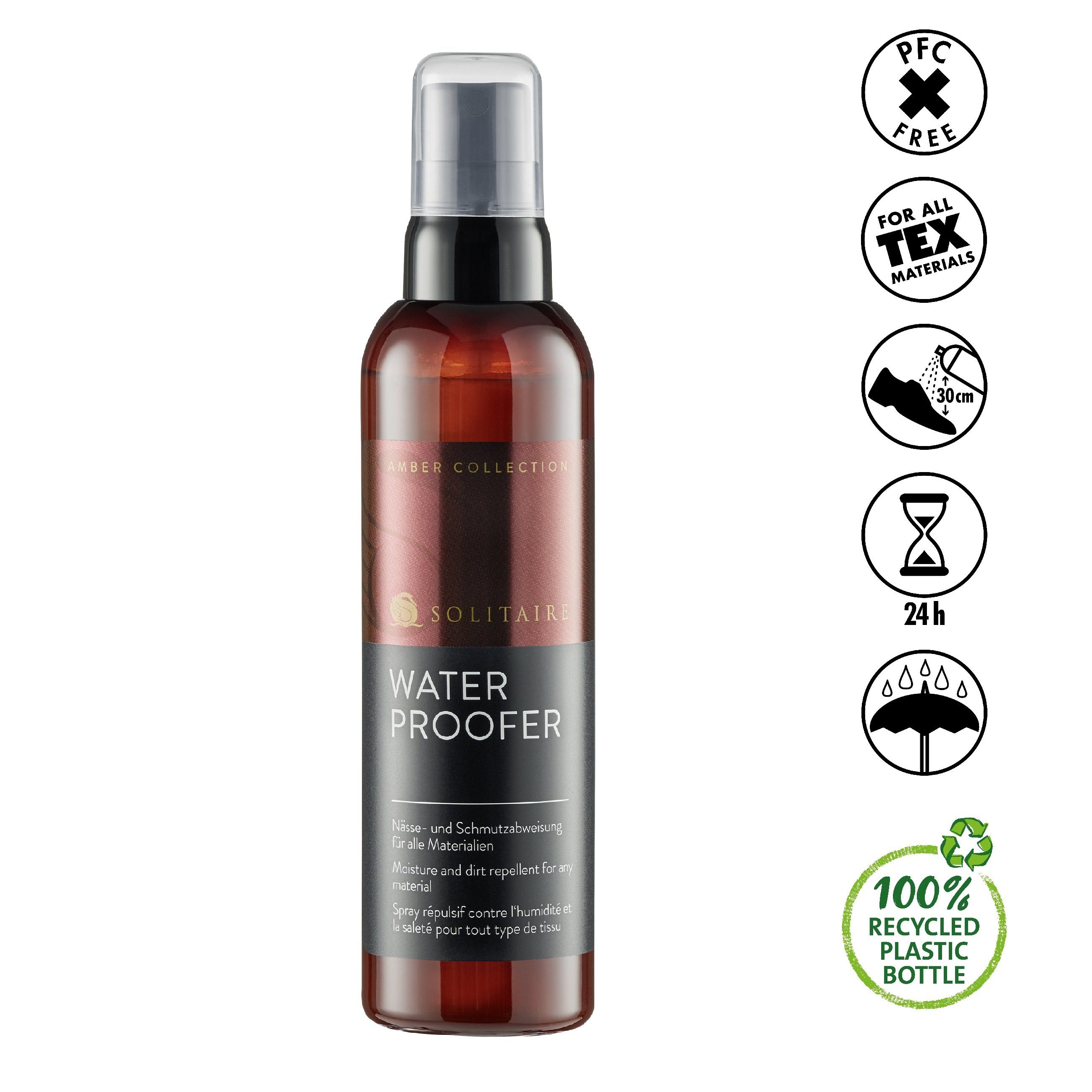 Solitaire Premium Amber Collection - Water Proofer Set Schuh-Imprägnierspray
