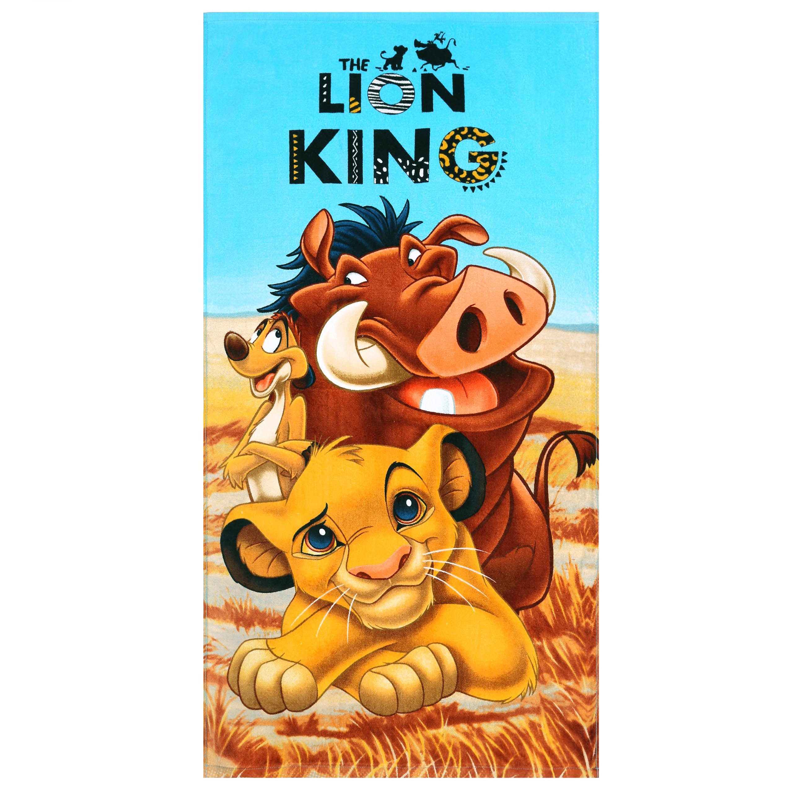 Disney Badetücher DISNEY Der König der Löwen Baumwollbadetuch, Strandtuch 70x140 cm