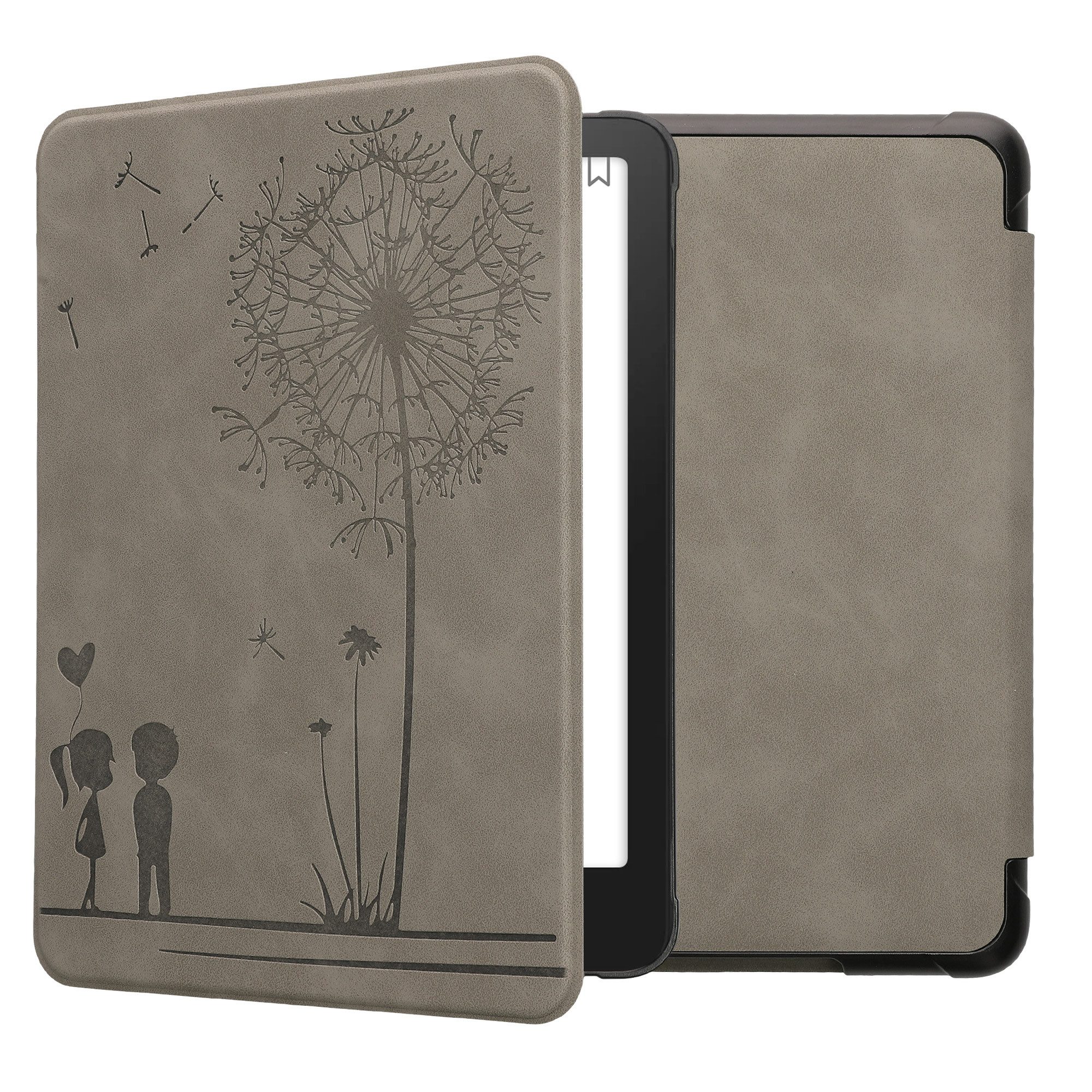 kwmobile E-Reader-Hülle Schutzhülle für Amazon Kindle Paperwhite (2024)/Colorsoft Hülle, eReader Flip Case mit Auto Sleep Funktion