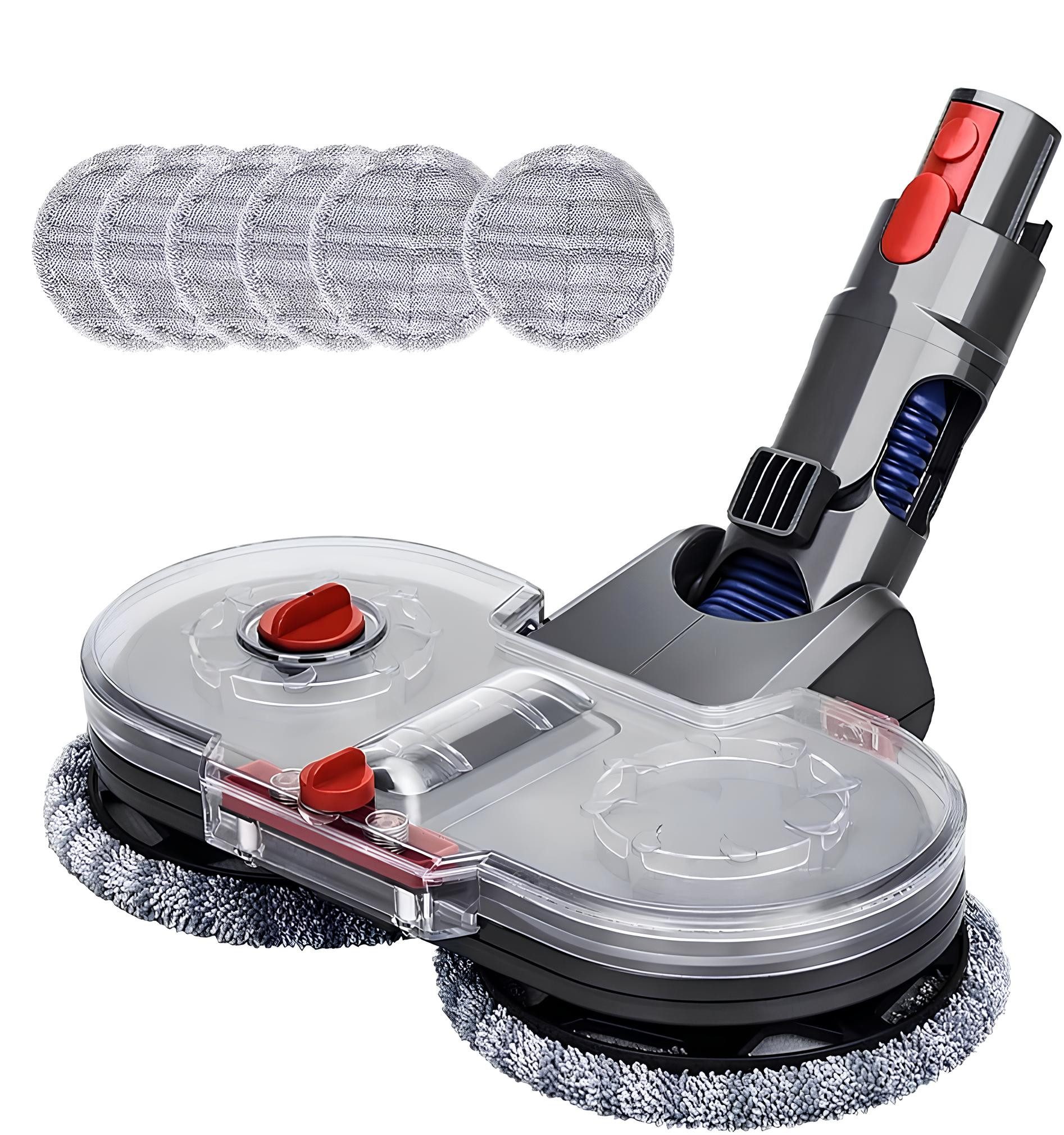Athlix Staubsaugerdüsen-Set Elektrischer Wischaufsatz für Dyson V11 V10 V8 V7 V15 Staubsauger, 2-in-1 Wischen & Saugen, 160 U/min Rotation, breite Kompatibilität