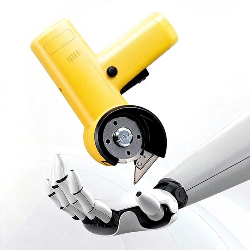 SSY Kreisschneider Elektrischer Stoffschneider, (Packung, Vielseitig einsetzbar), Präzises und sauberes Schneiden