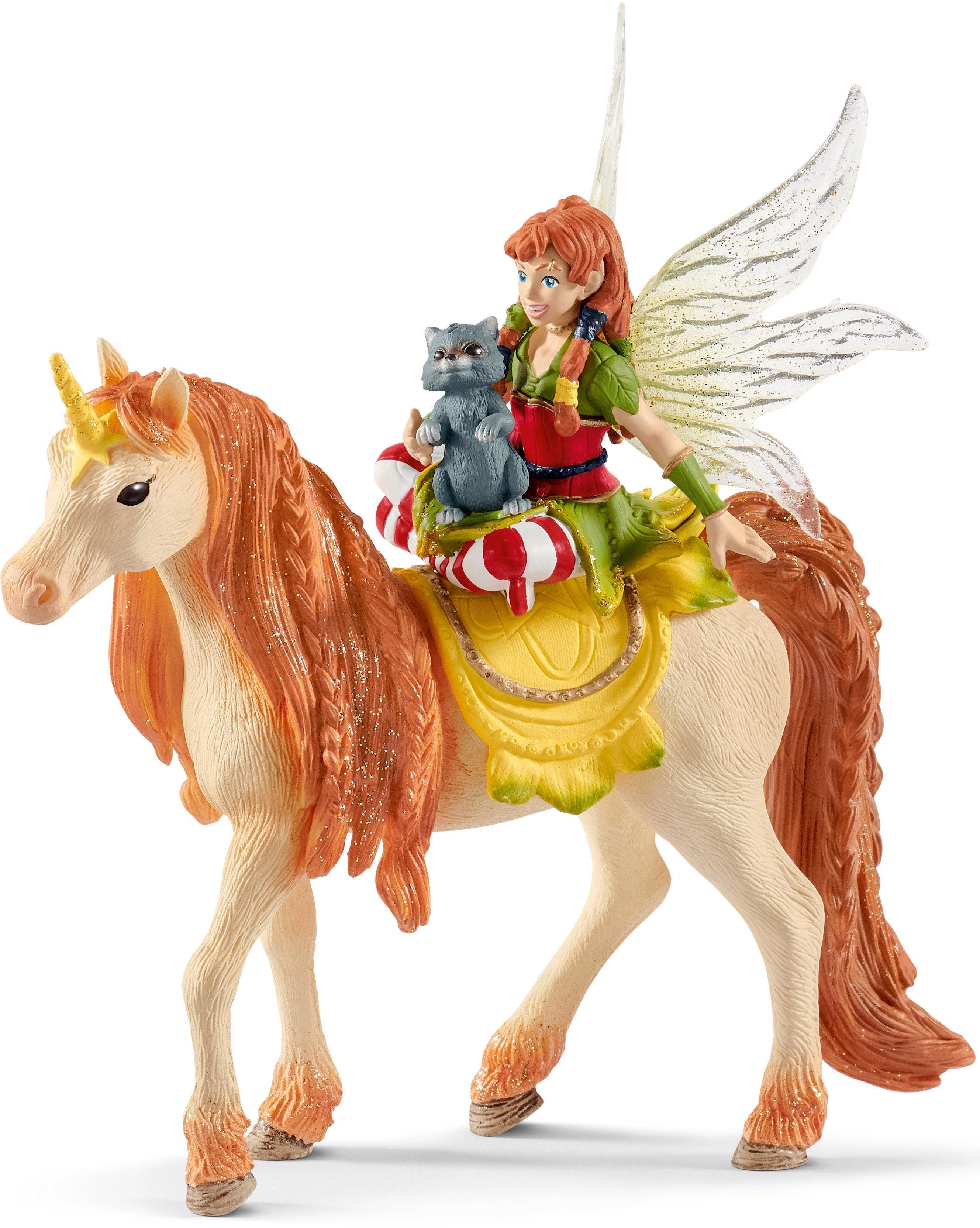 BAYALA®, (70567) Spielfigur Marween mit Schleich® Glitzer-Einhorn