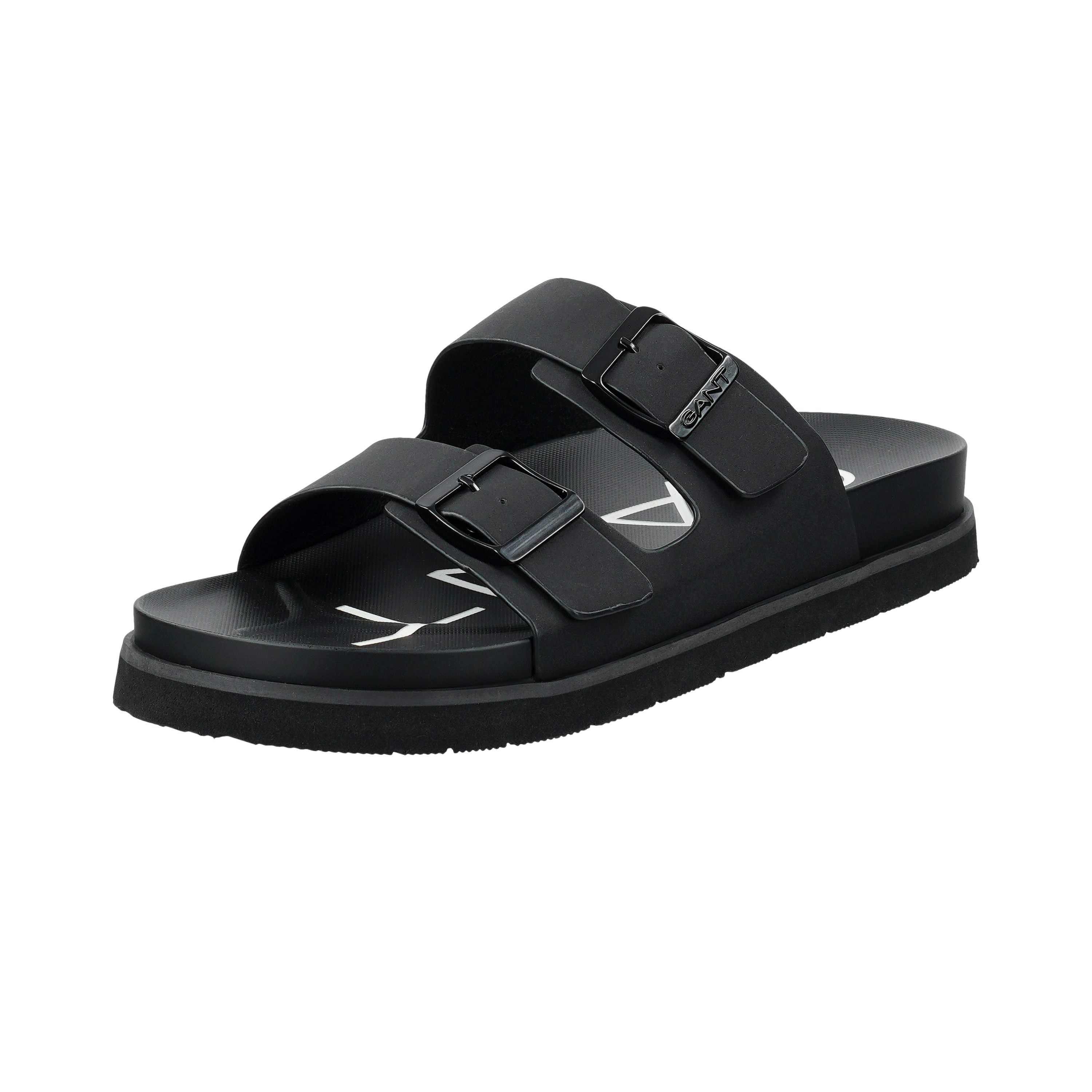 Gant Palbuddy Pantolette Flats, Sommerschuh, Hausschuh, Strandschuh mit Schnallenverschluss