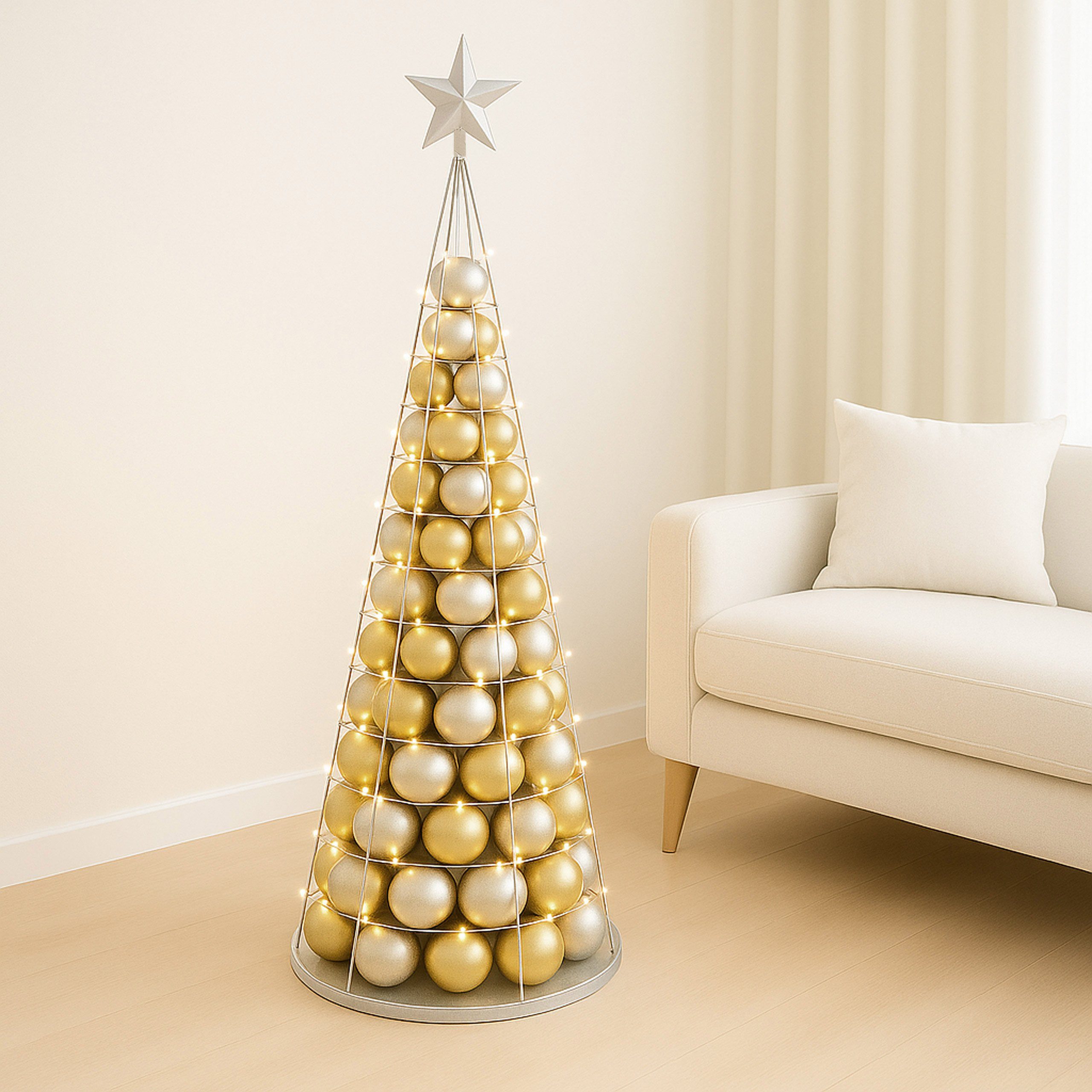 MCW Künstlicher Weihnachtsbaum MCW-O91-160, In unterschiedlichen Größen erhältlich