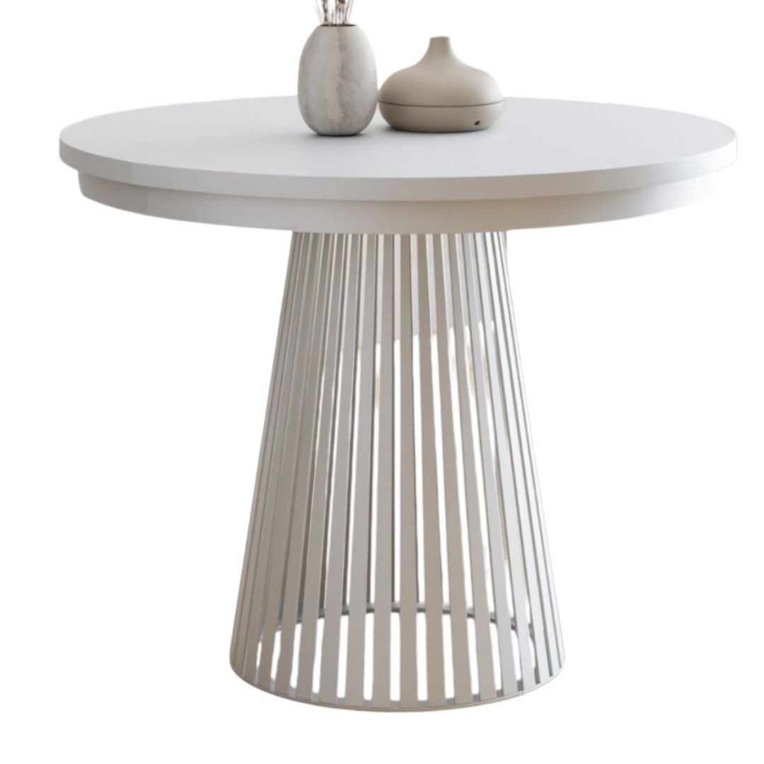 Compleo Esstisch rund Ausziehbar Ø: 120 cm oder Ø: 100 cm, Modern Esstisch günstig online kaufen