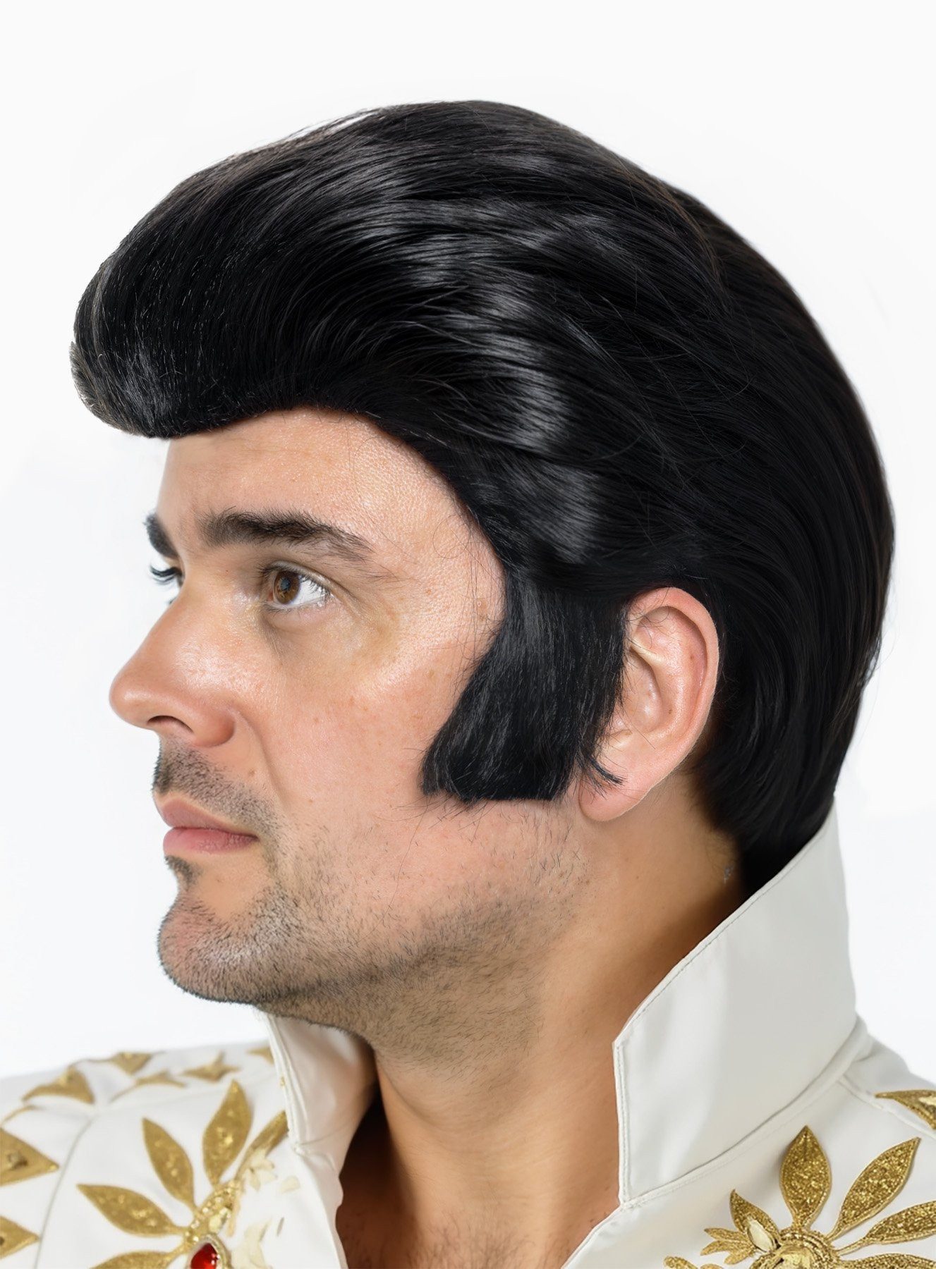 Kostüm-Perücke Elvis Perücke