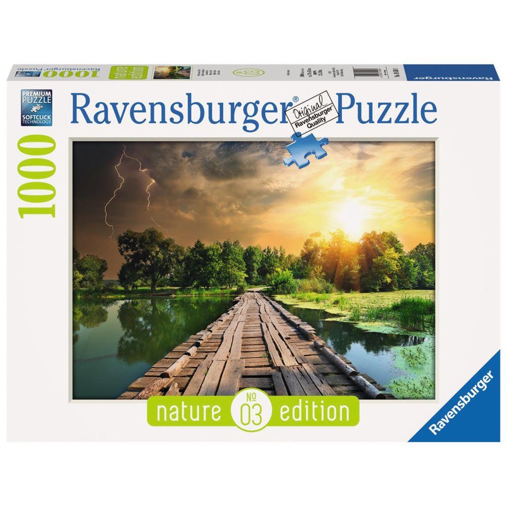 Ravensburger Puzzle Mystisches Licht, Nature Edition, 1000 Puzzleteile