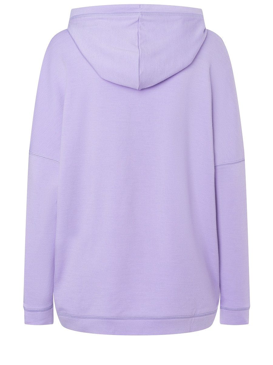 SUPER.NATURAL Hoodie Merino Hoodie W FEEL GOOD HOODIE stylischer Merino-Materialmix