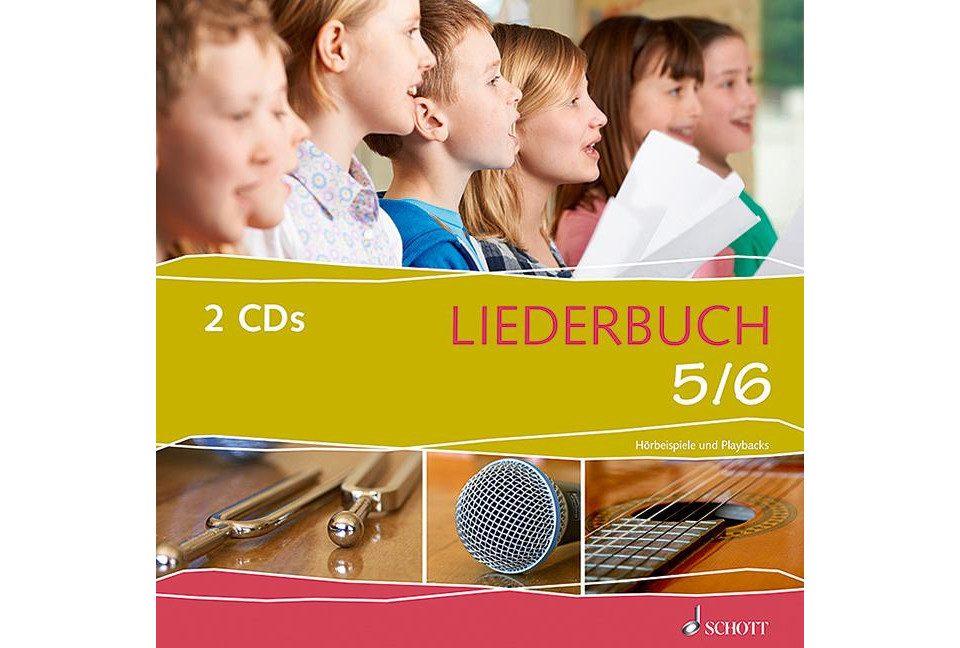 Schott Verlag Hörspiel-CD Liederbuch 5/6 - Hörbeispiele