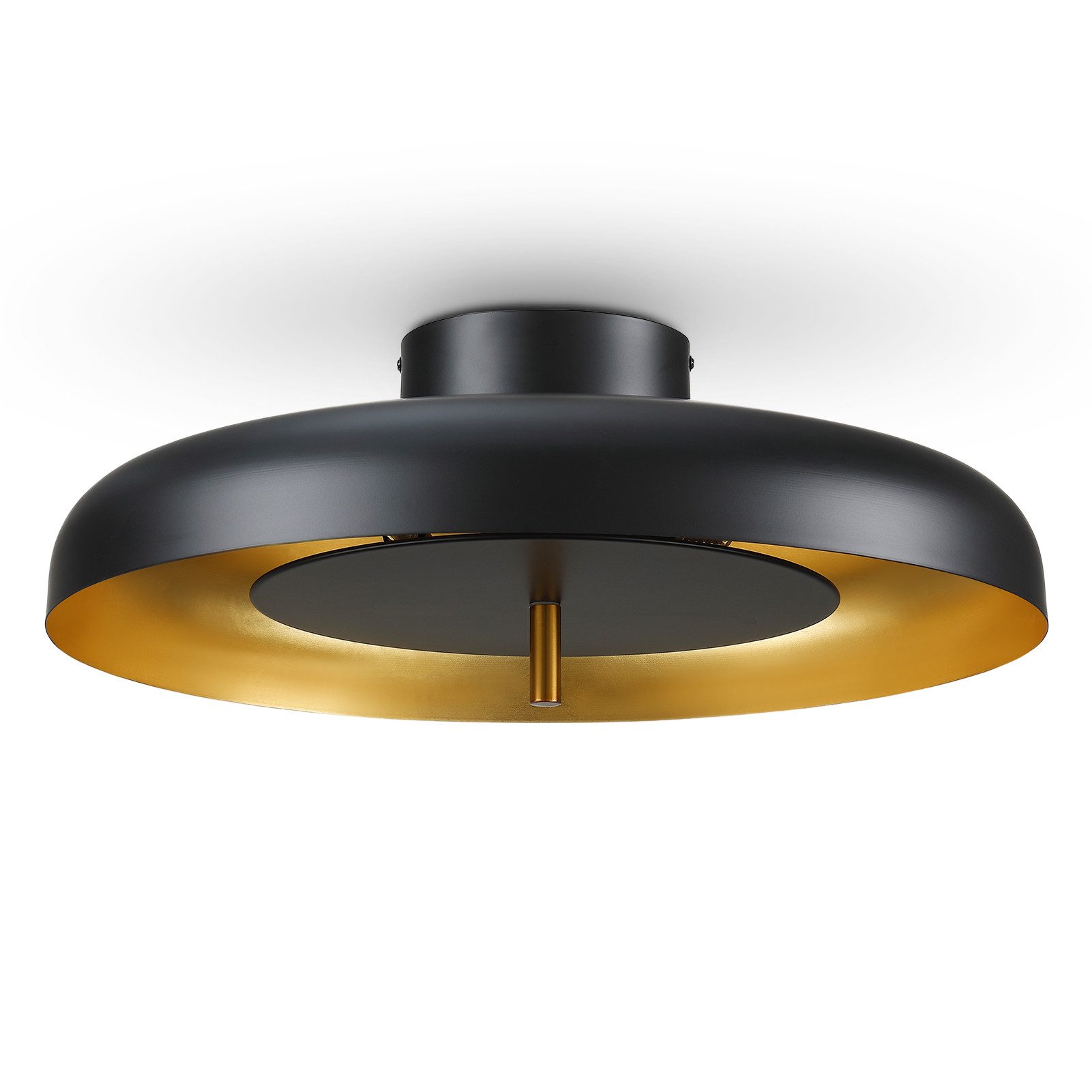 STANBOW Deckenleuchte Pendelleuchte aus Metall – 50 cm,G9,Industrie-Design, ohne Leuchtmittel, für Wohnzimmer, Küche & Flur