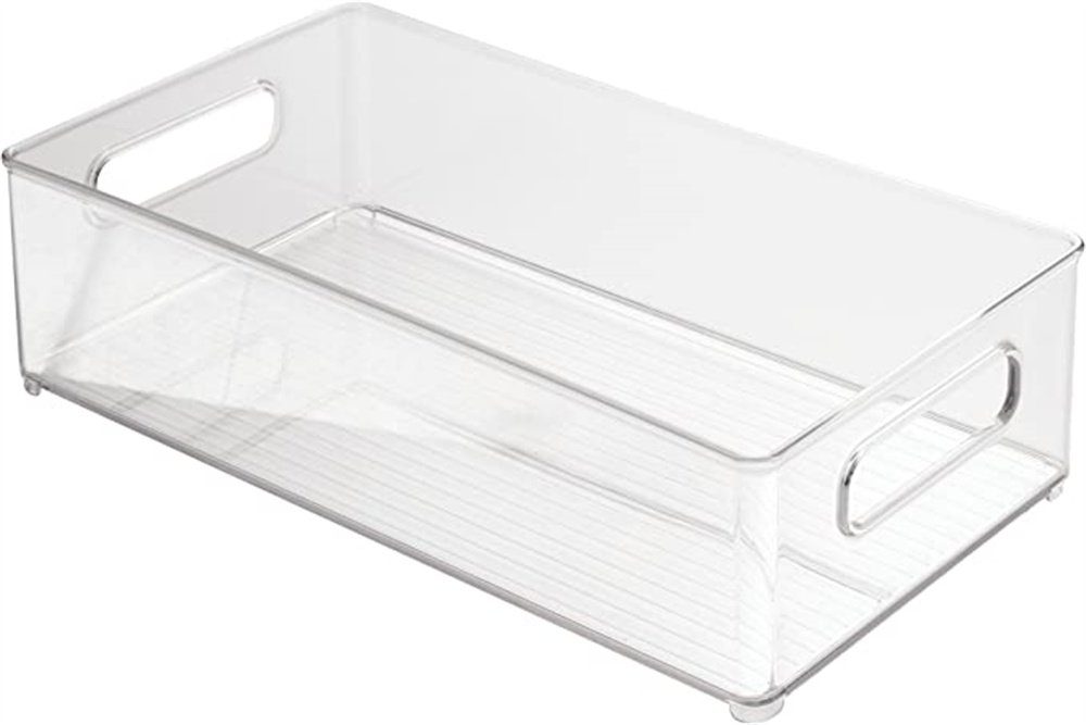 Korbeinsatz aus Aufbewahrungsbehälter stapelbarer Kunststoff Kühlschrankbox, Atäsi