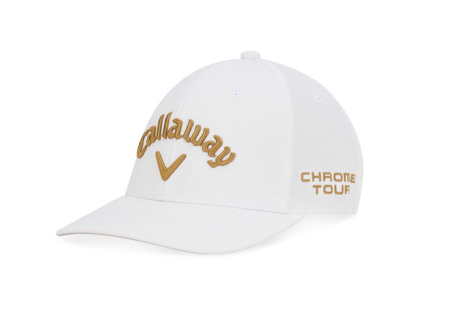 Callaway Baseball Cap Callaway Golf Cap Tour Performance Pro Weiß/Gold