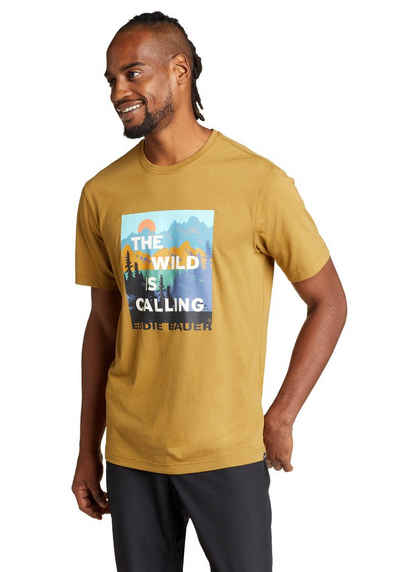 Eddie Bauer T-Shirt Graphic T-Shirt Wild is Calling