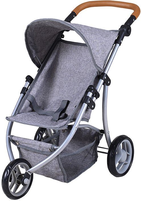 Knorrtoys® Puppenbuggy Lio - Stone Brown günstig online kaufen