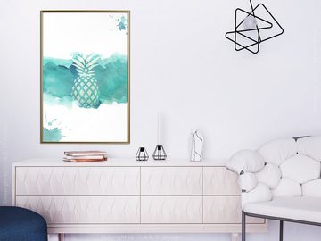 Artgeist Poster Pineapple in Watercolours []