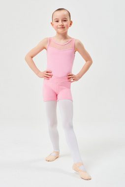 tanzmuster Dancehose Ballett Shorts Abby aus weicher Baumwolle kurze Hose für Mädchen