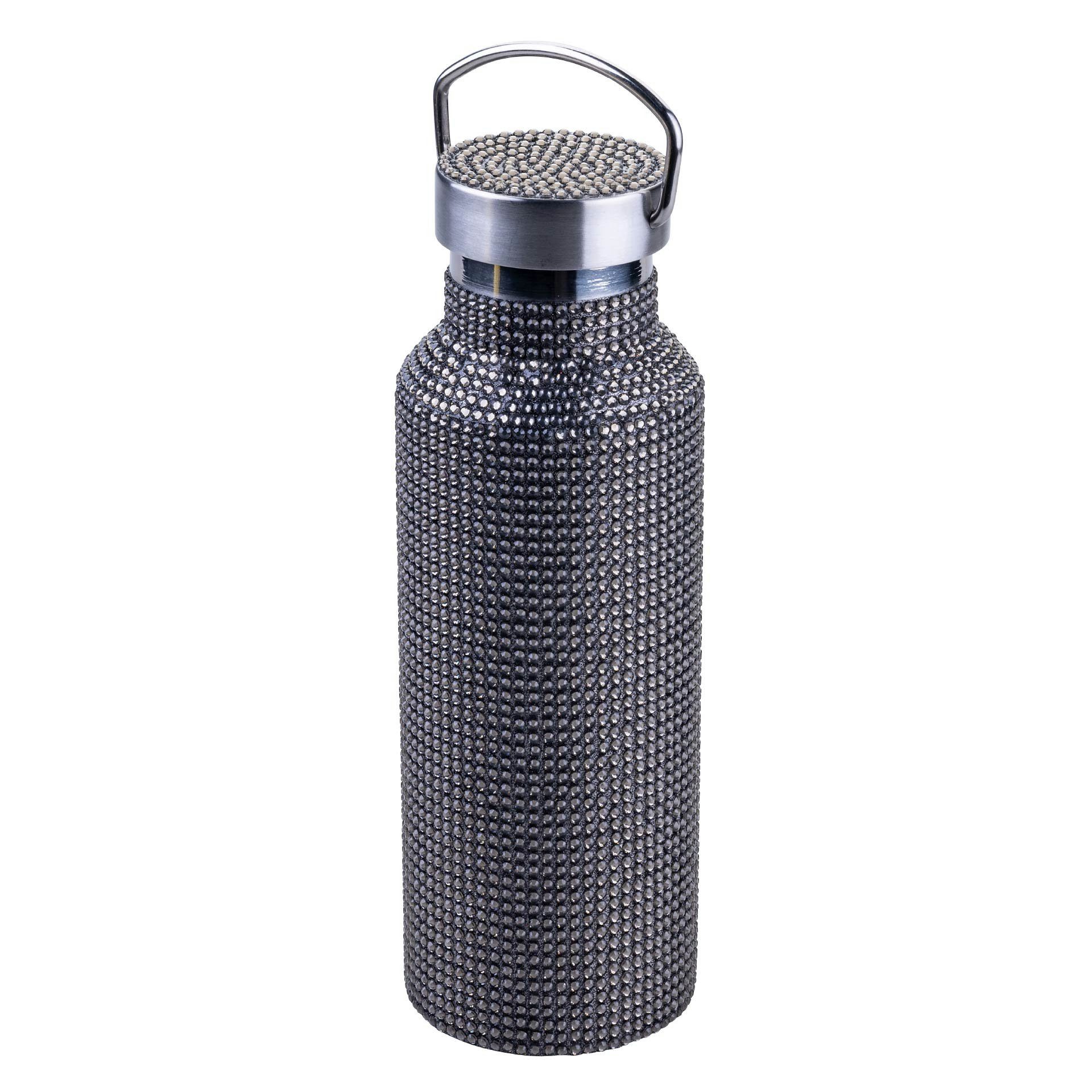 Paris Hilton Trinkflasche Diamant, Edelstahl-Flasche, Luxus-Wasserflasche