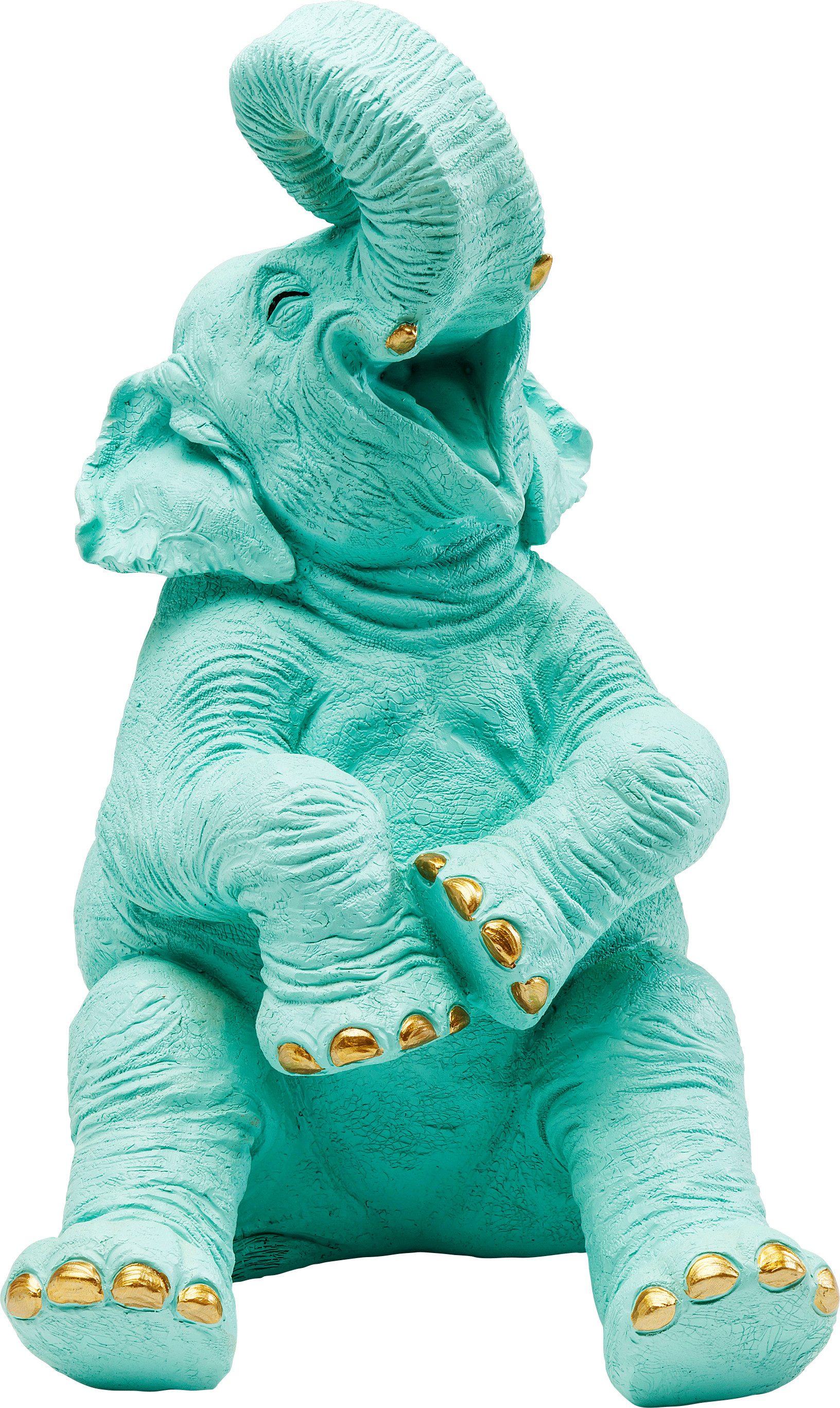 Kare Design Spardose Happy Elephant, (1), aus robustem Polyresin