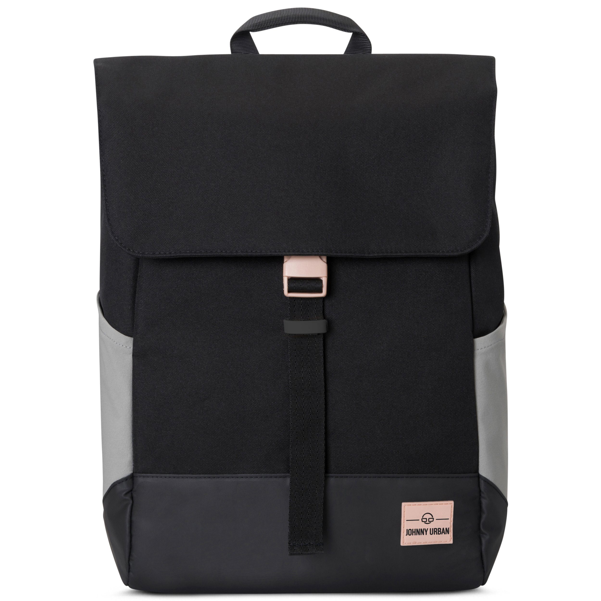 Johnny Urban Cityrucksack MIKA, Rolltop Damen Herren, Laptop Fach, Flexible Größe, Gepolstertes Laptopfach, Wasserabweisend