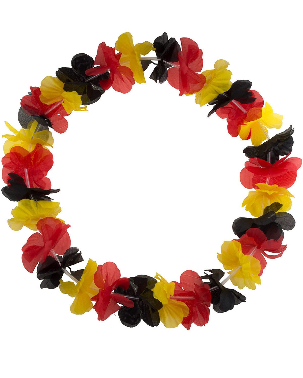 Funny Fashion Kostüm Deutschland Fan Artikel 'Blumenkette' 60500, Schw