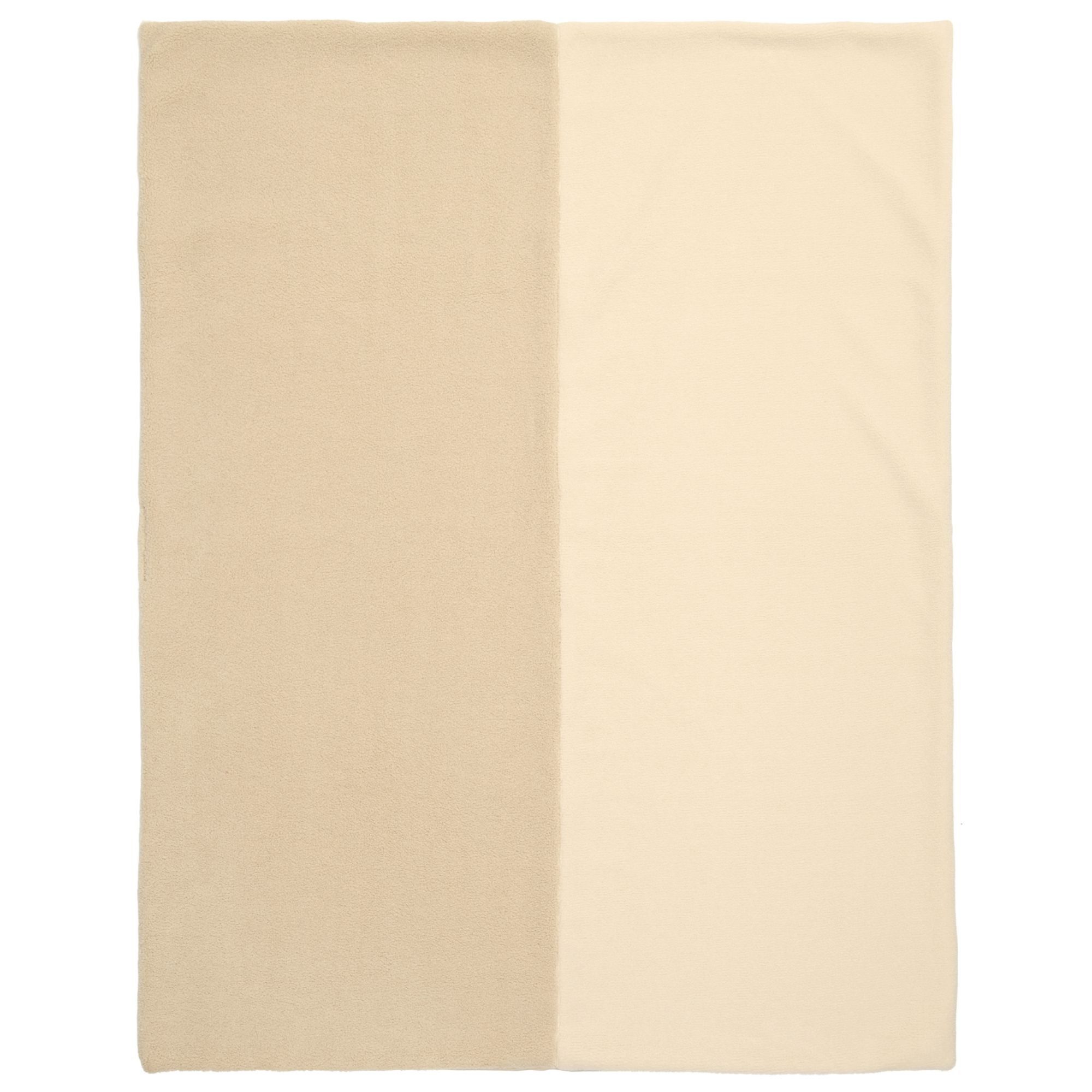 TOM TAILOR Tagesdecke TEDDY Wohndecke, 130 x 170 cm in Beige