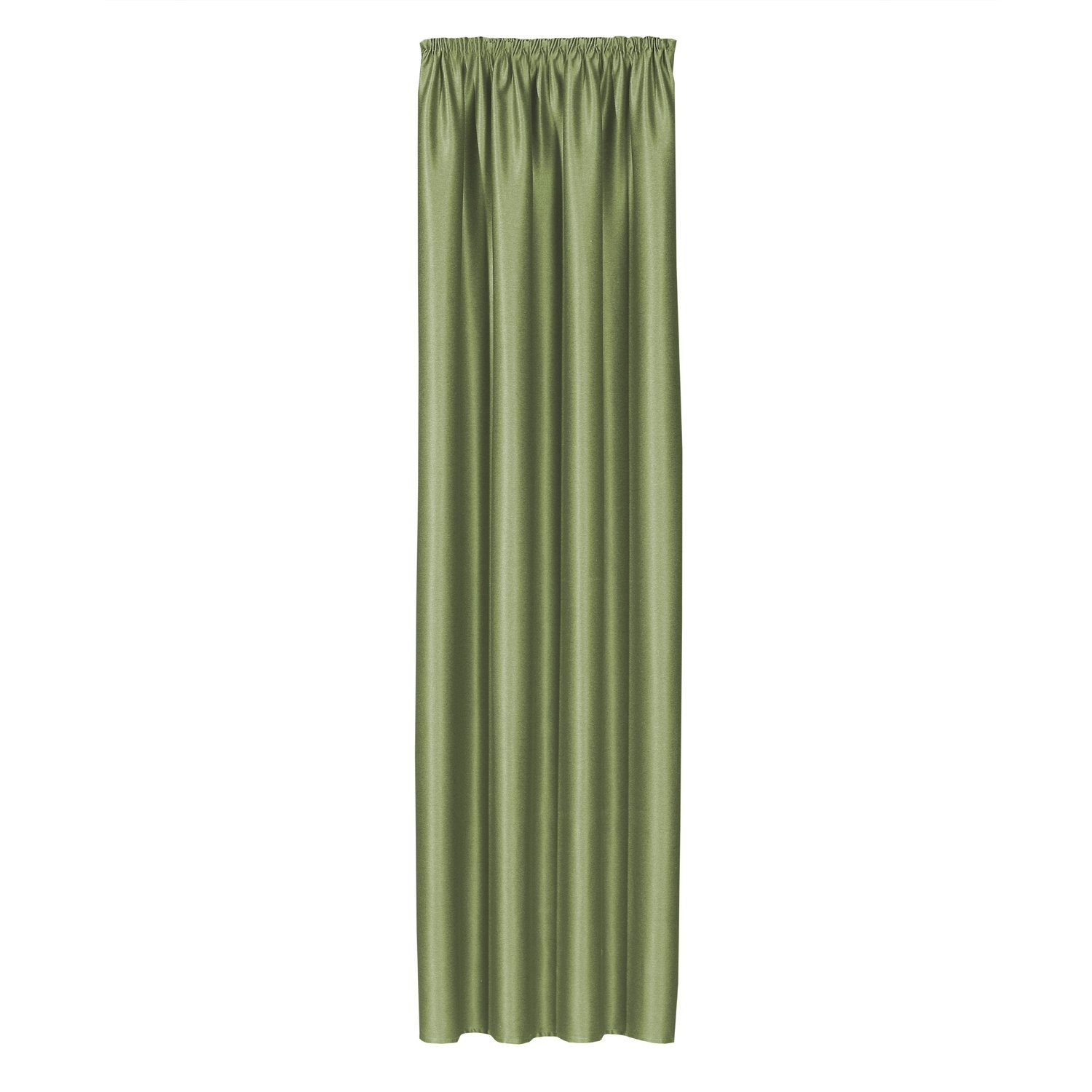 Gerster Vorhang Mari Kombigardine Schlaufenschal mit Kräuselband B = 140 x H =245, Mit Band & Schlaufen
