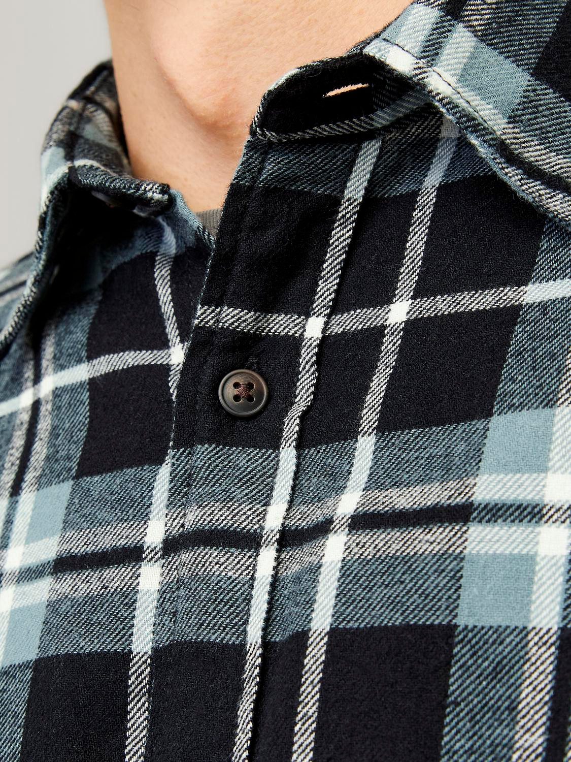 Jack & Jones Langarmhemd JJJOSHUA FALL FLANNEL SHIRT LS – Bild 4 von 5