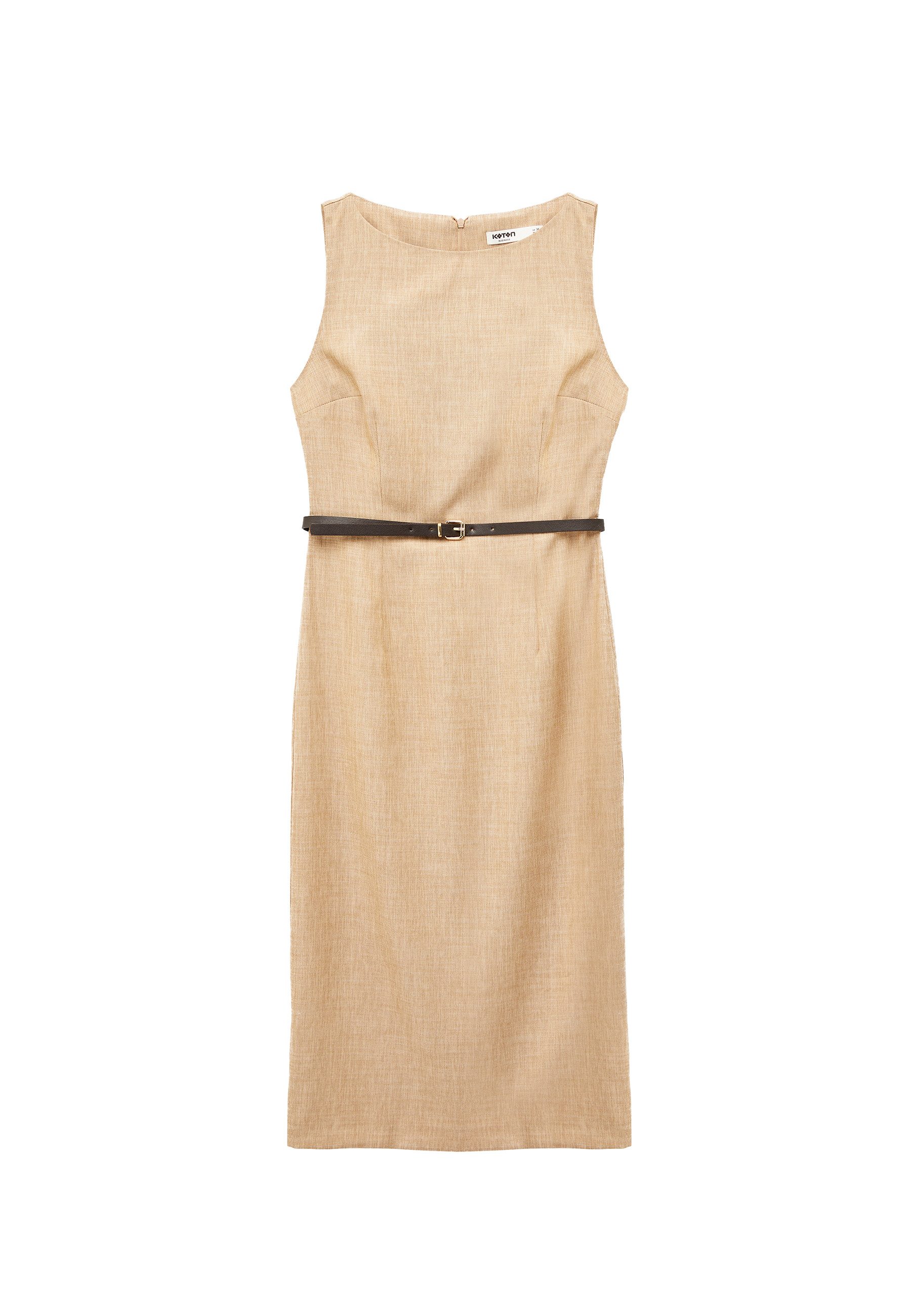 Koton Badekleid Mit Bauchgurt A Form Midikleid