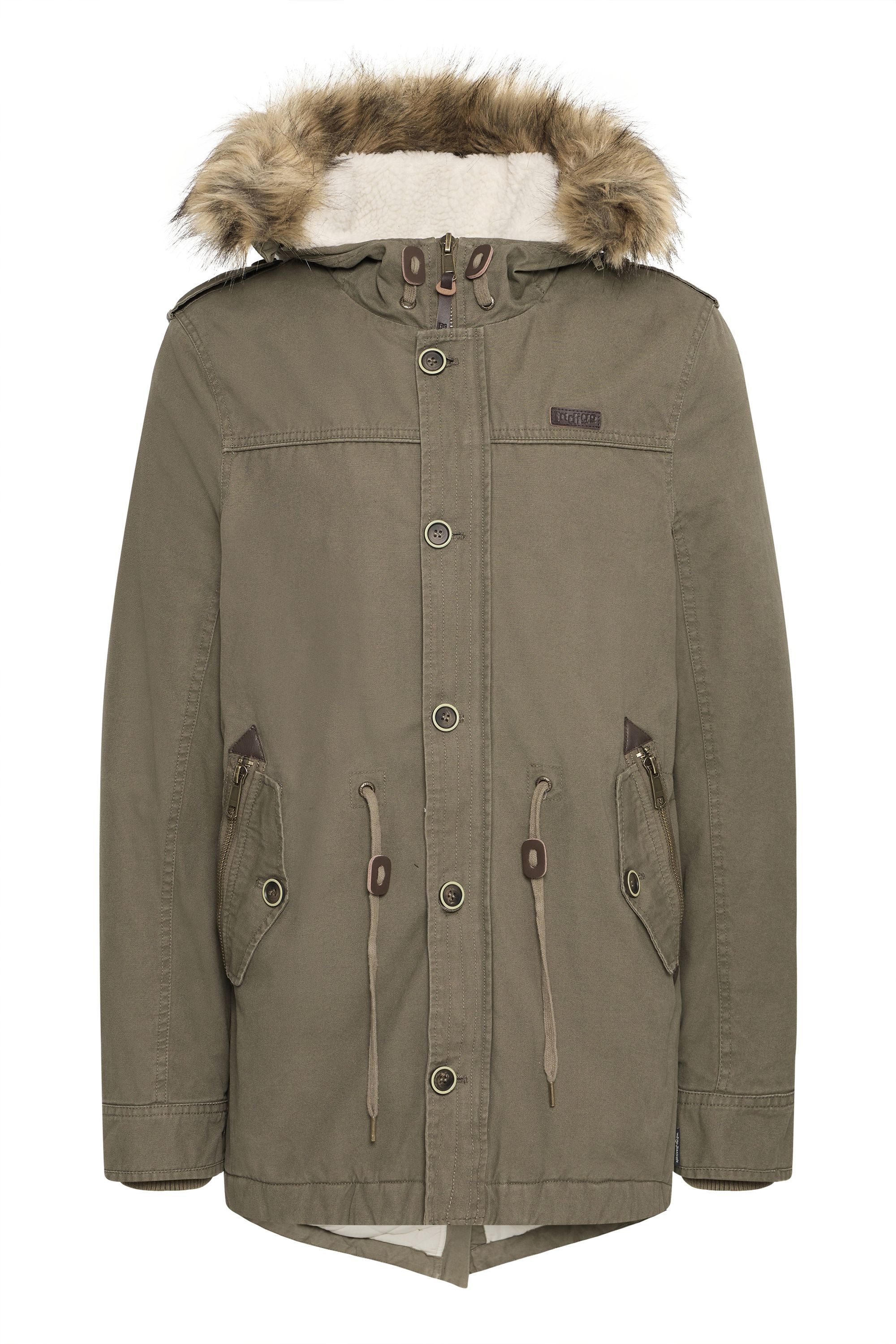 Indicode Parka IDPulsoor Winterjacke mit abnehmbarem günstig online kaufen