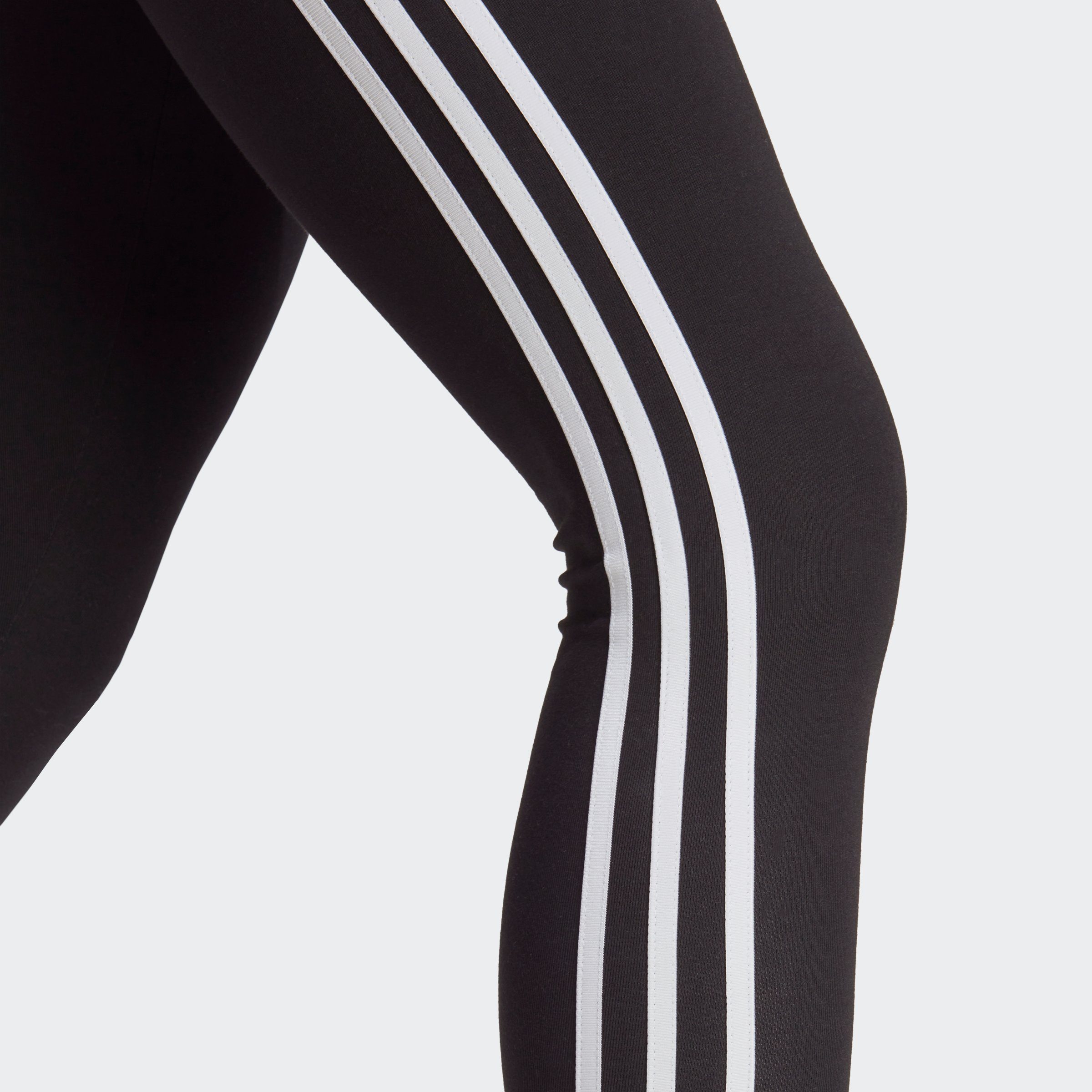 ICONS adidas FUTURE Sportswear Black 3-STREIFEN (1-tlg) Leggings