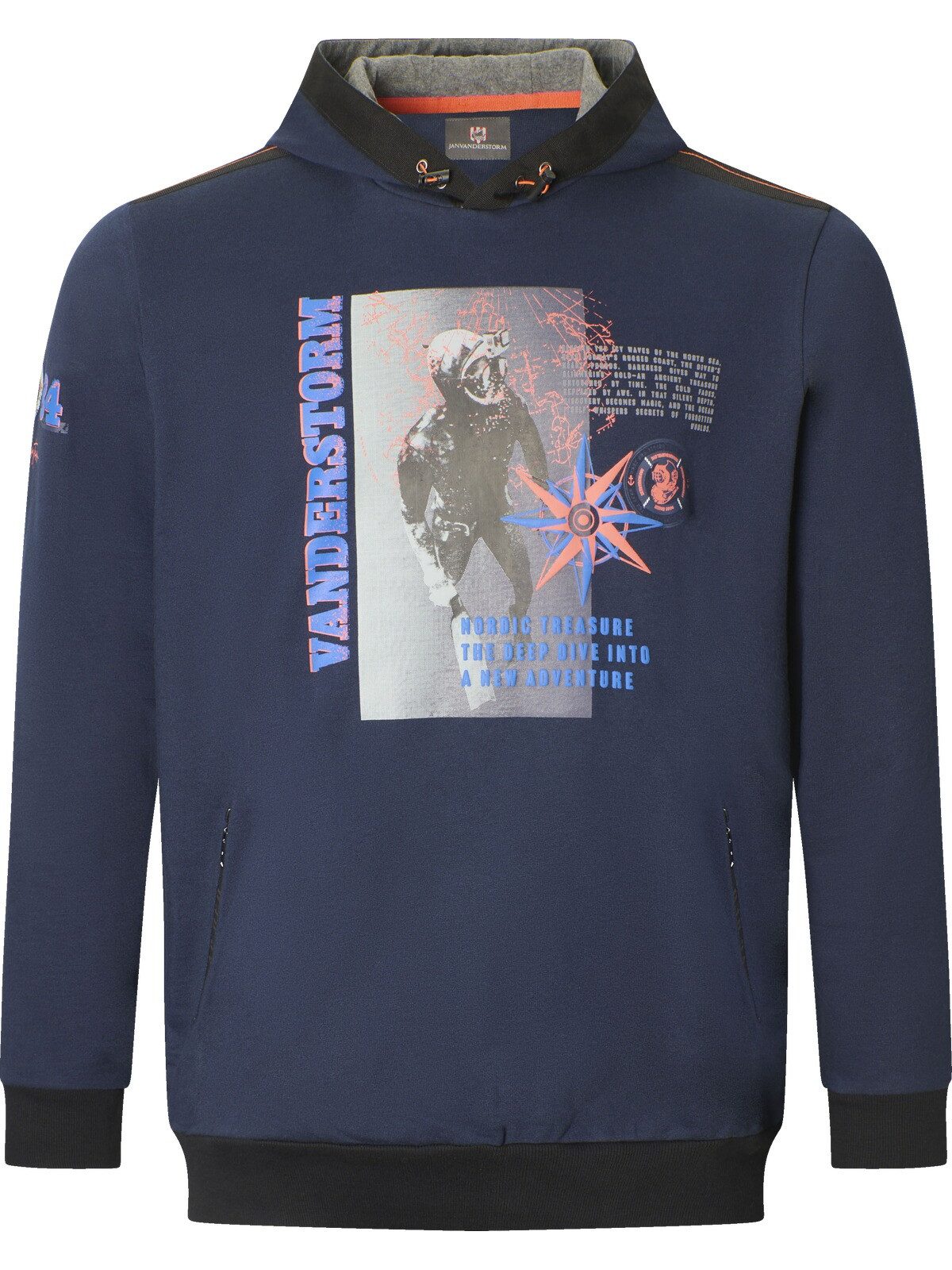 Jan Vanderstorm Kapuzensweatshirt FINNGARD