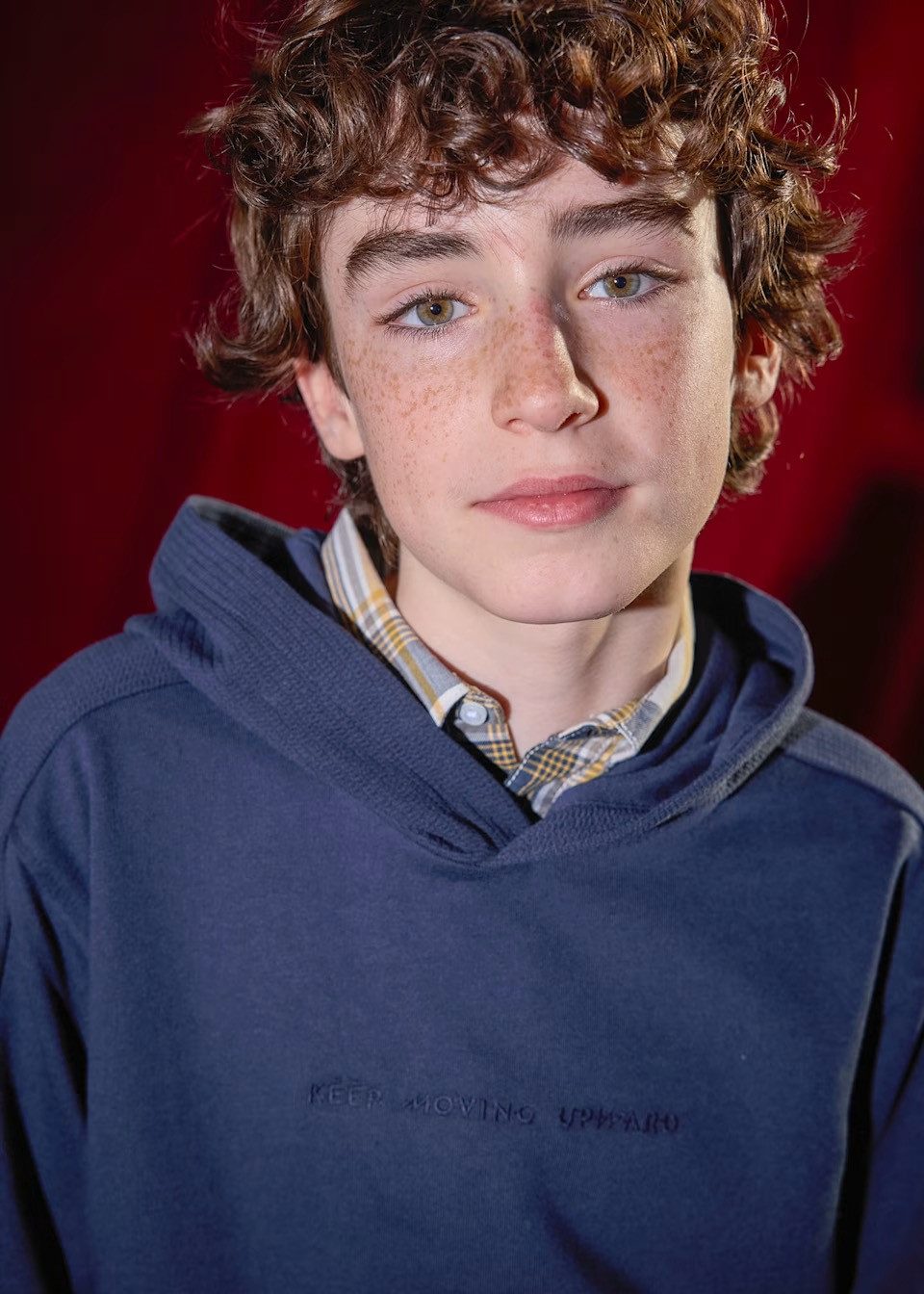 Mayoral Kapuzensweatshirt Kapuzen-Sweatshirt für Teenager Jungen – Stickerei & Tasche (740278)