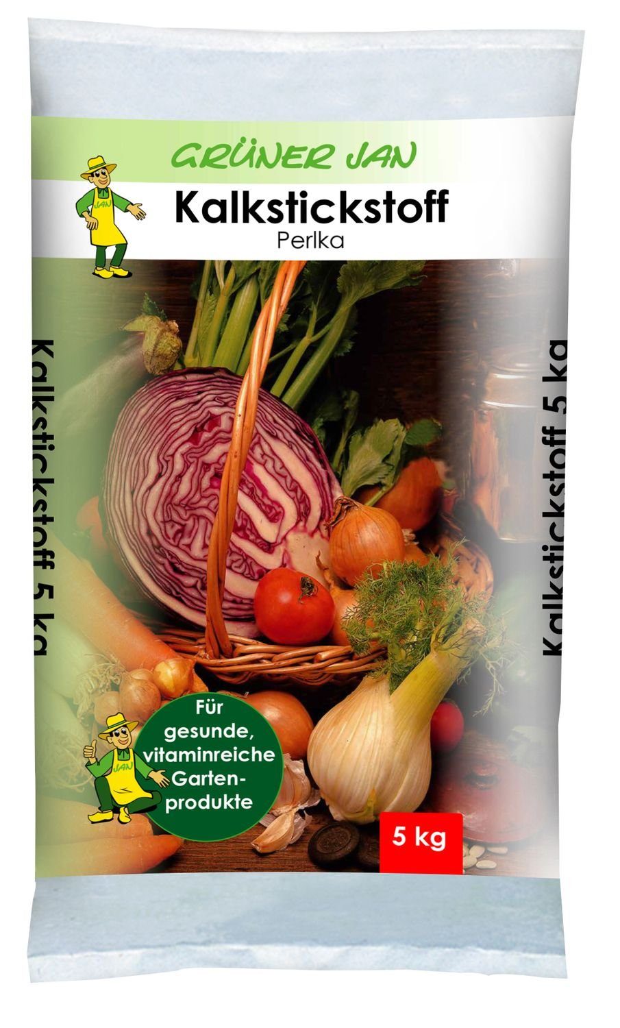 Grüner Jan Tongranulat Kalkstickstoffdünger 5kg Kalk Stickstoff