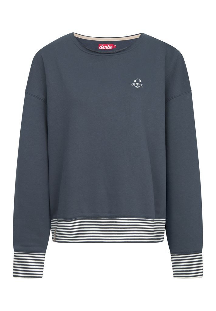 Sweatshirt Robbenschnute_Striped Sweatshirt Damen