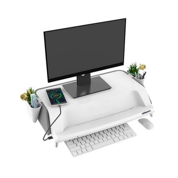 Celexon Professional UV Monitor Erhöhung ME1730 - grau Monitorständer, (bis 30 Zoll, inkl integrierter UV-C Lampe zur Desinfektion)