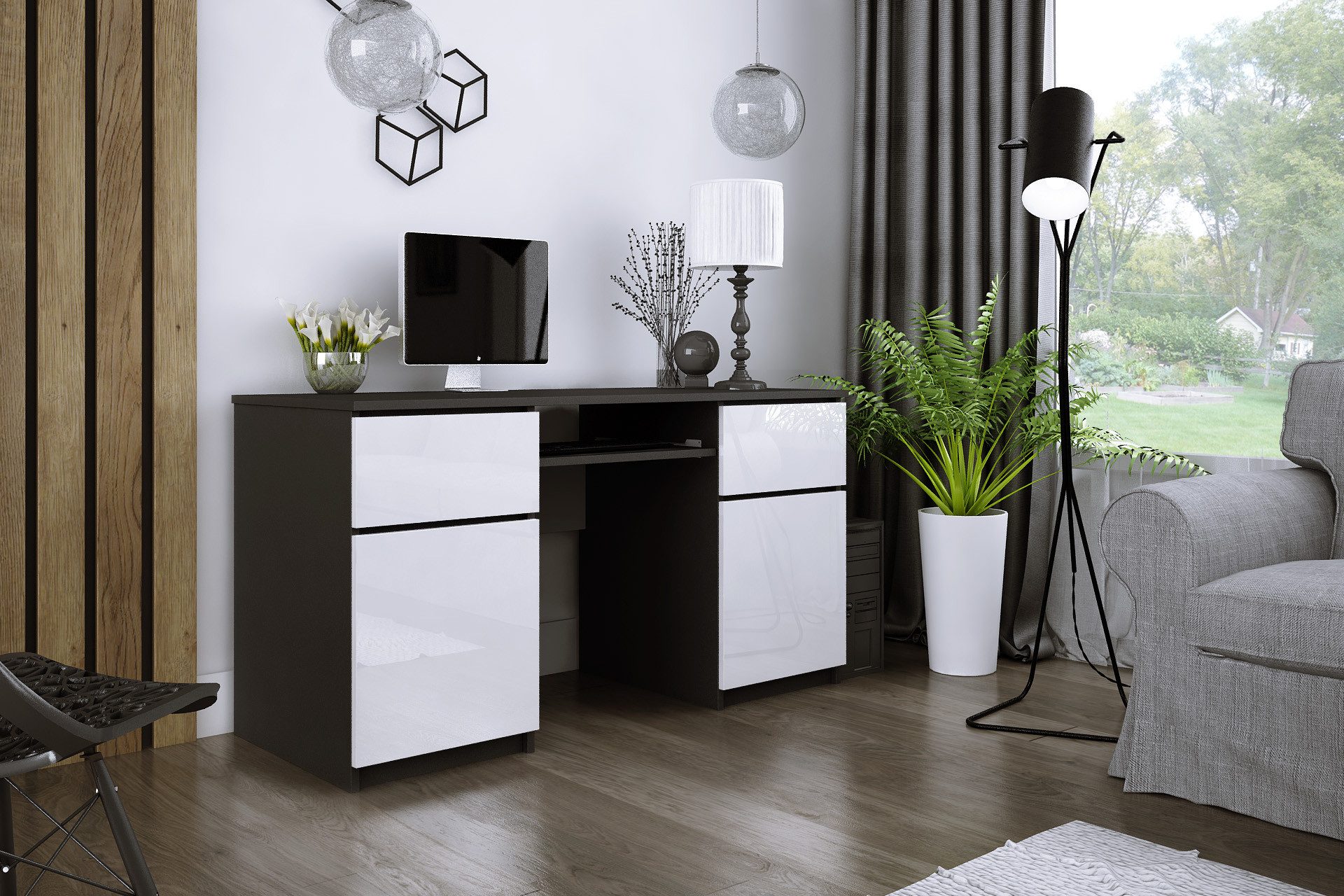 Faizee Möbel Schreibtisch ZOE 135 cm günstig online kaufen