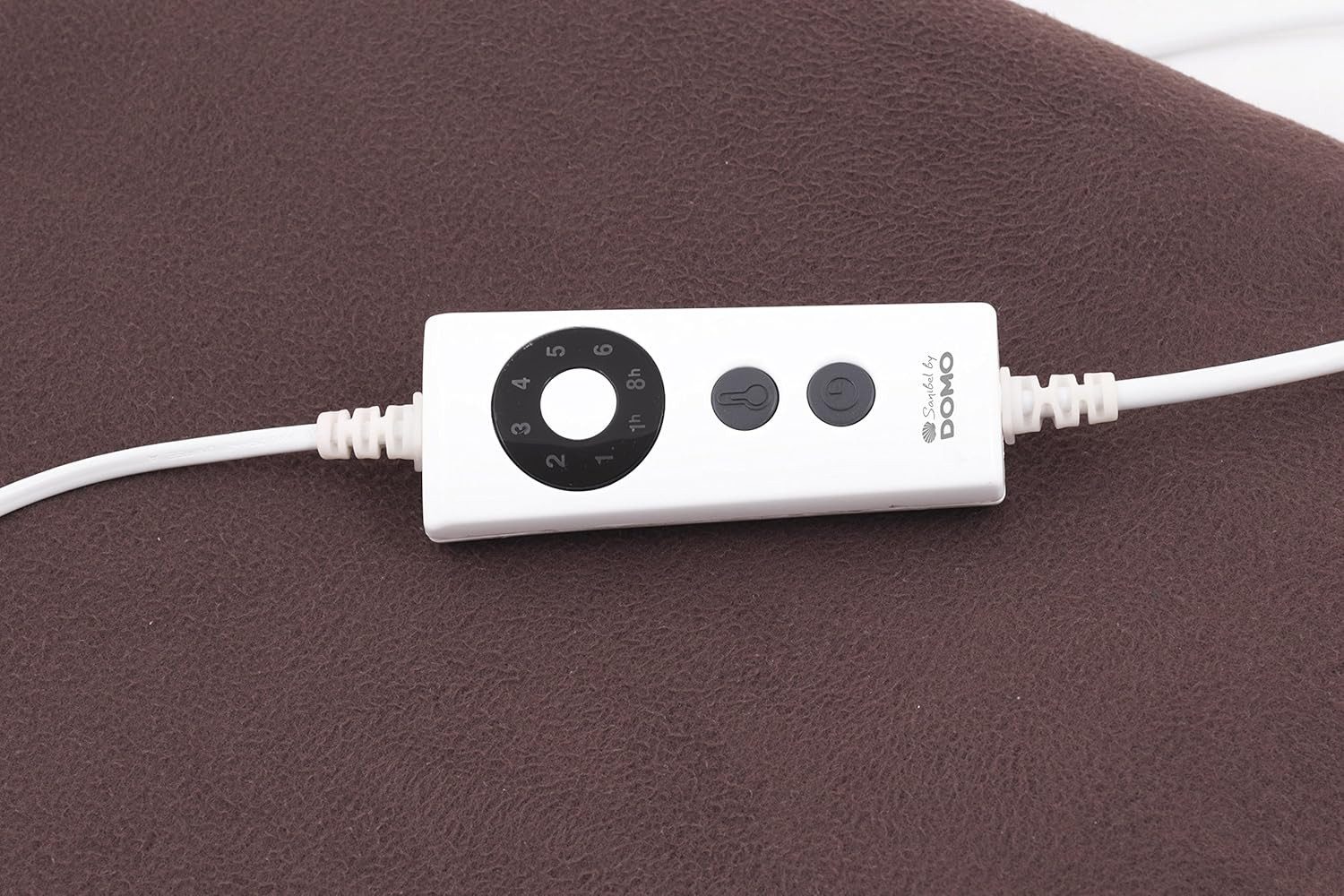 Domo Elektro Heizdecke Weiß (3 Heizstufen) oder Braun (6 Heizstufen), 2-tlg., waschbar