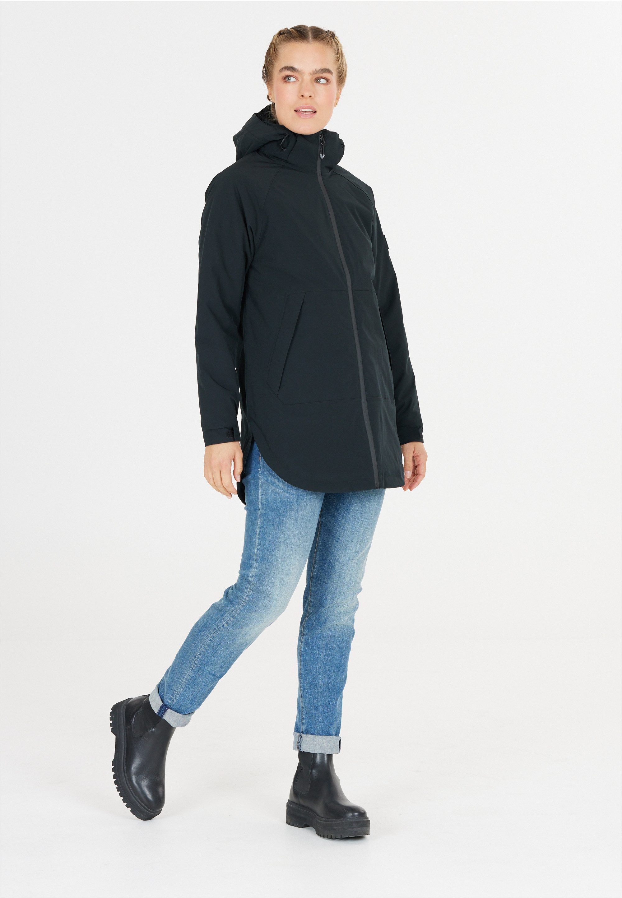 WEATHER REPORT Outdoorjacke mit wind- und wasserdichter Eigenschaft