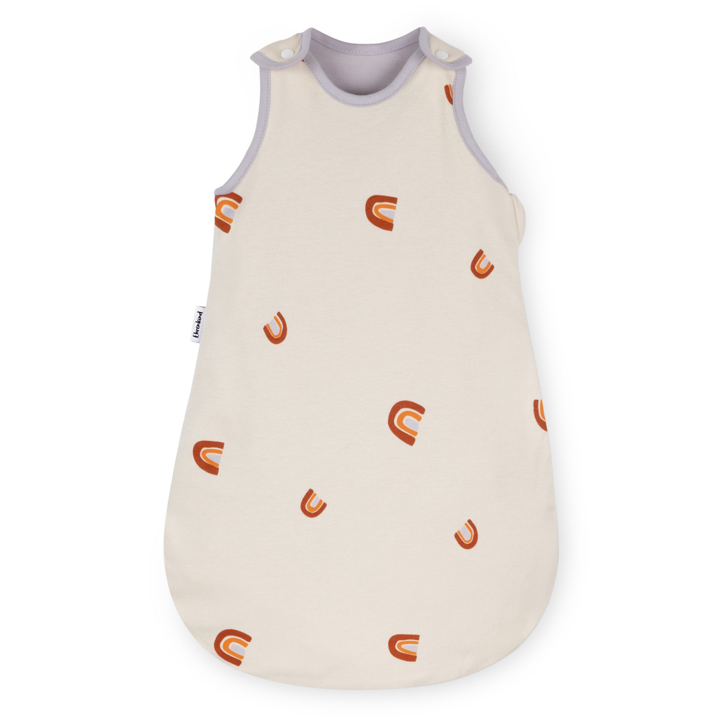 Ehrenkind Babyschlafsack Sommer, Rund, Bio-Baumwolle (Standard by OEKO-TEX, 100% Bio-Baumwolle, Sommerschlafsack, 1.0 TOG), Schlafsack Baby,  Baby Schlafsack