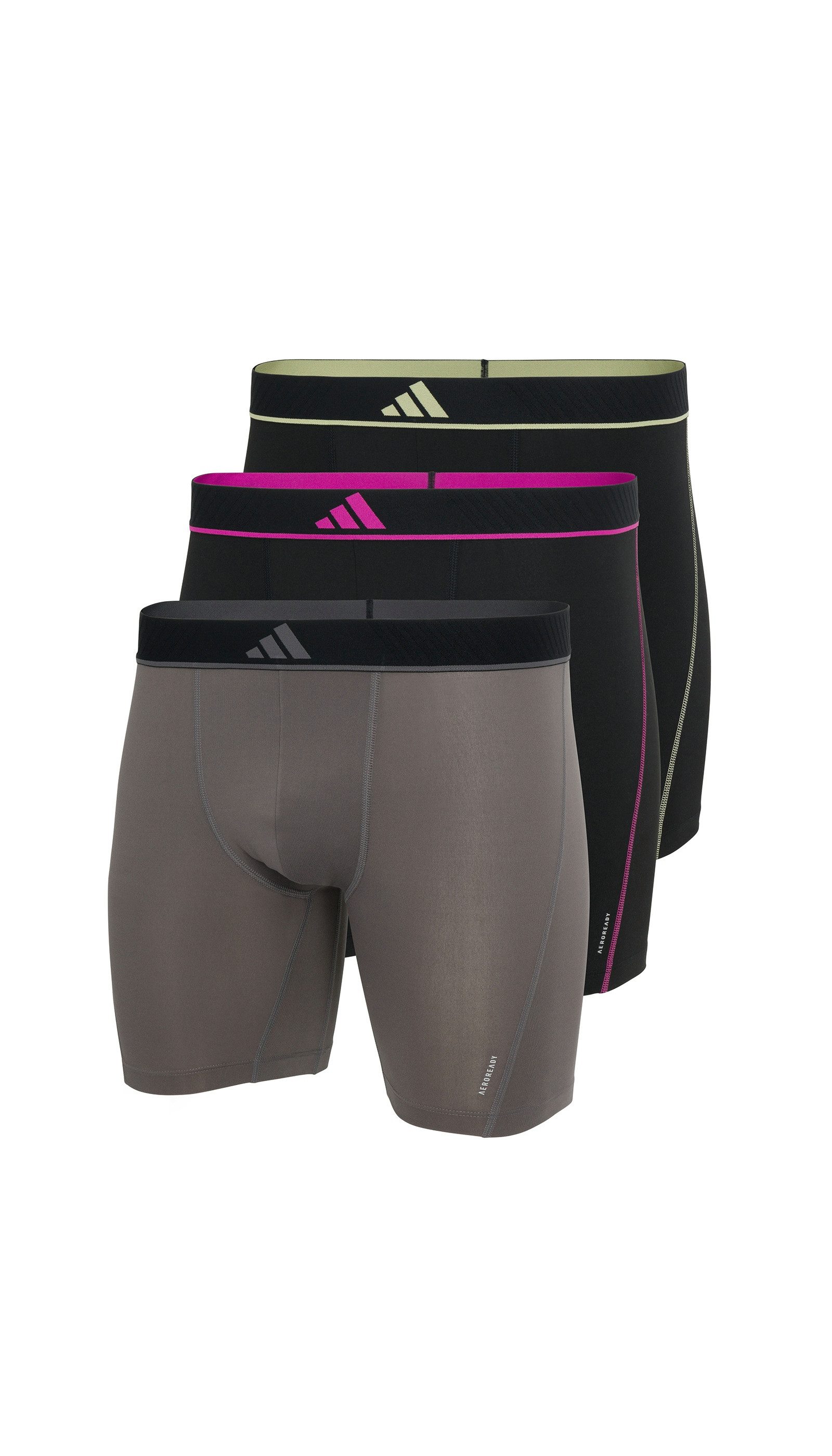 adidas Sportswear Langer Boxer Active Micro Flex (3er Pack) Logo-Bund, elas günstig online kaufen