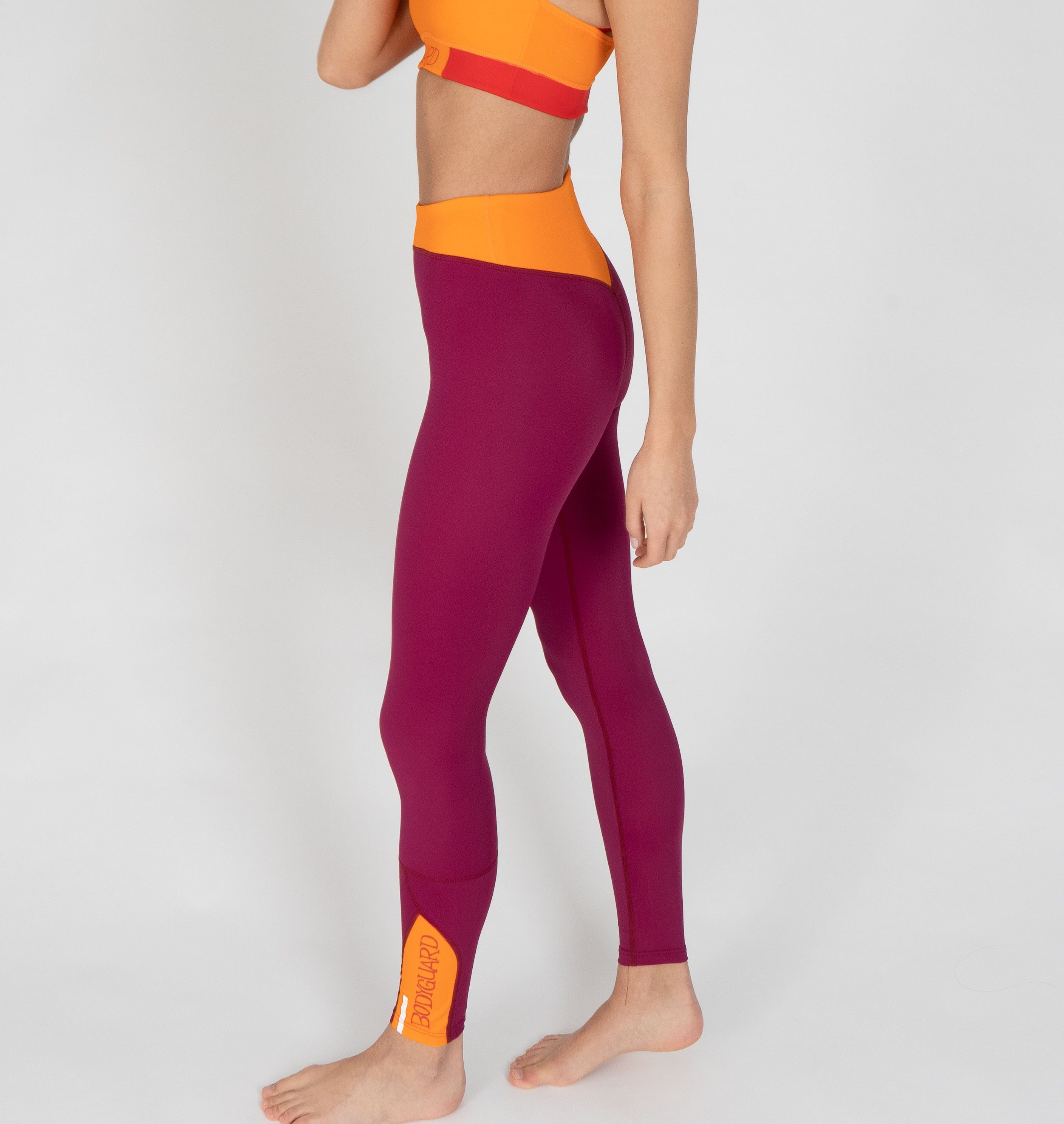 Bodyguard Leggings Tight-Falmouth farblich abgesetzter Bund