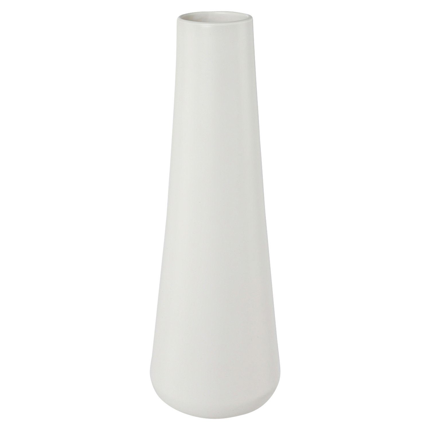 Gasper Dekovase BILBAO, Vase, Weiß, Porzellan, H 37 cm (1 St)