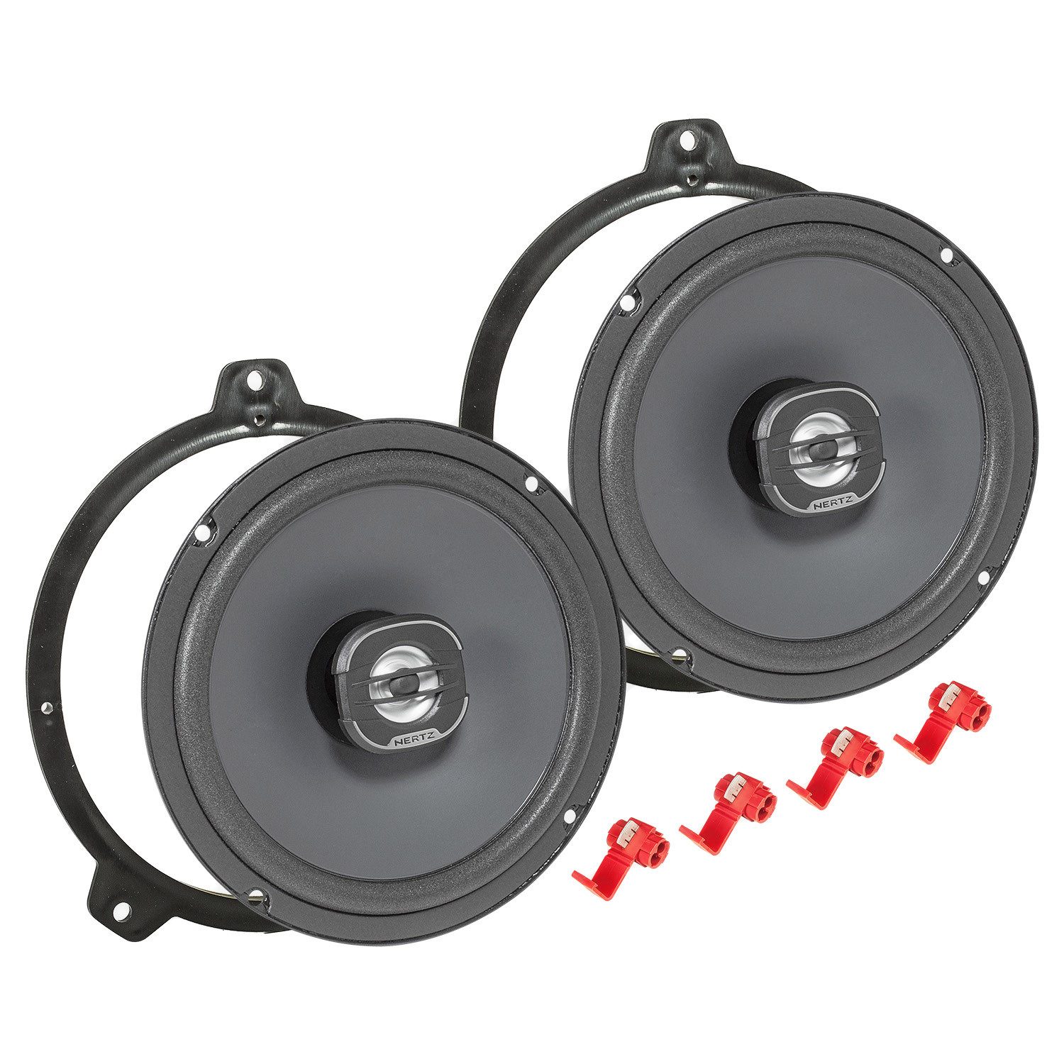 tomzz Audio Hertz X 165 Satz passt für BMW 3er E46 165mm Koaxial System Auto-Lautsprecher