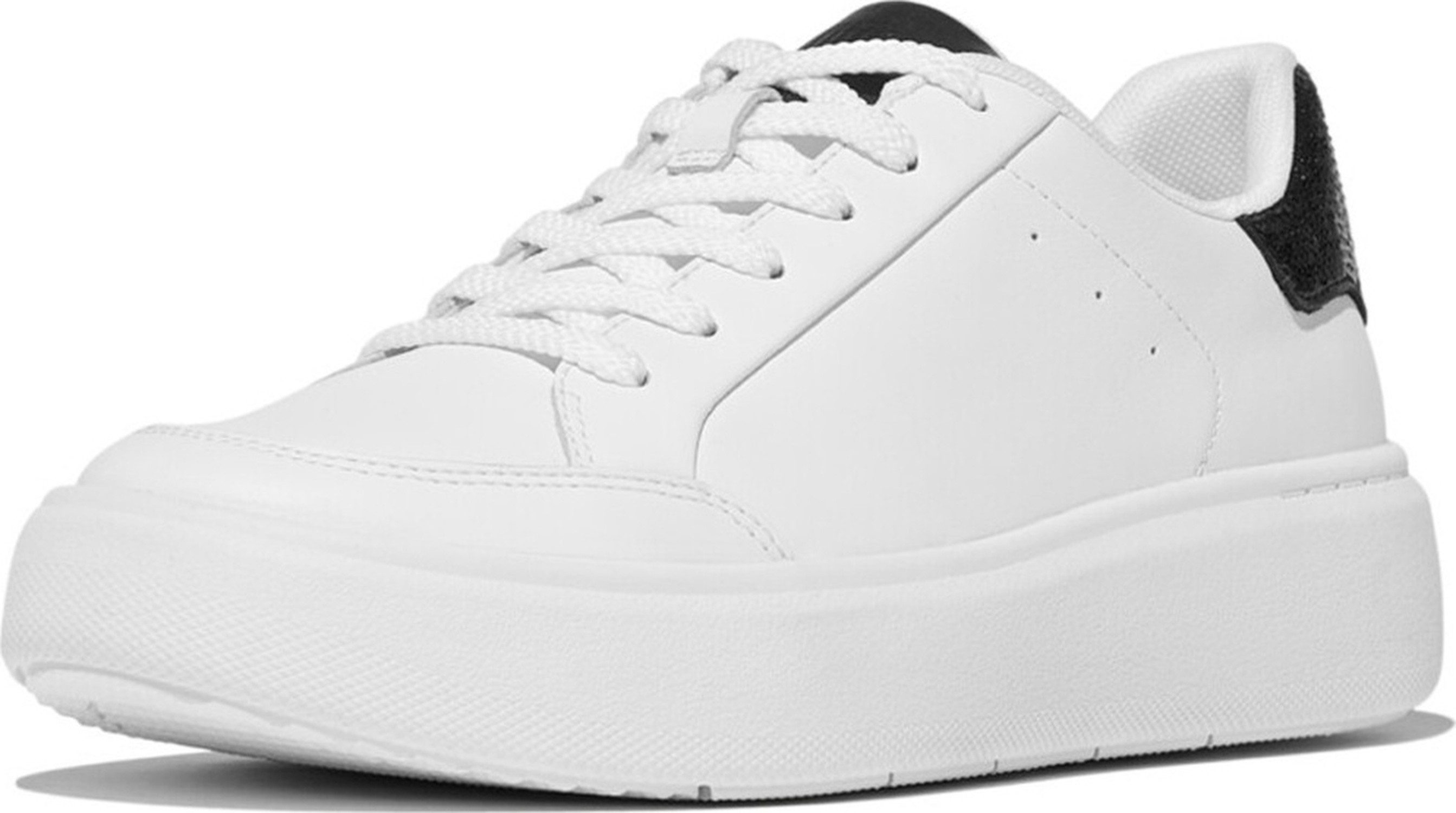 Fitflop Rtg Sequin-Backtab Leather Sneakers Sneaker