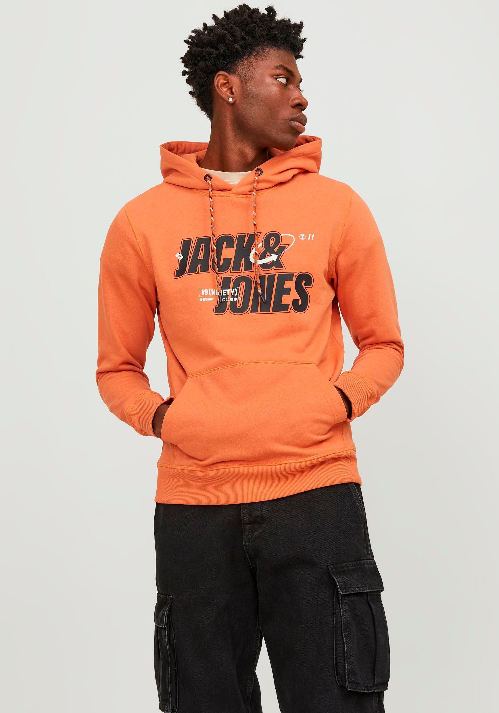 Jack & Jones Kapuzensweatshirt JCOBLACK SWEAT HOOD CH