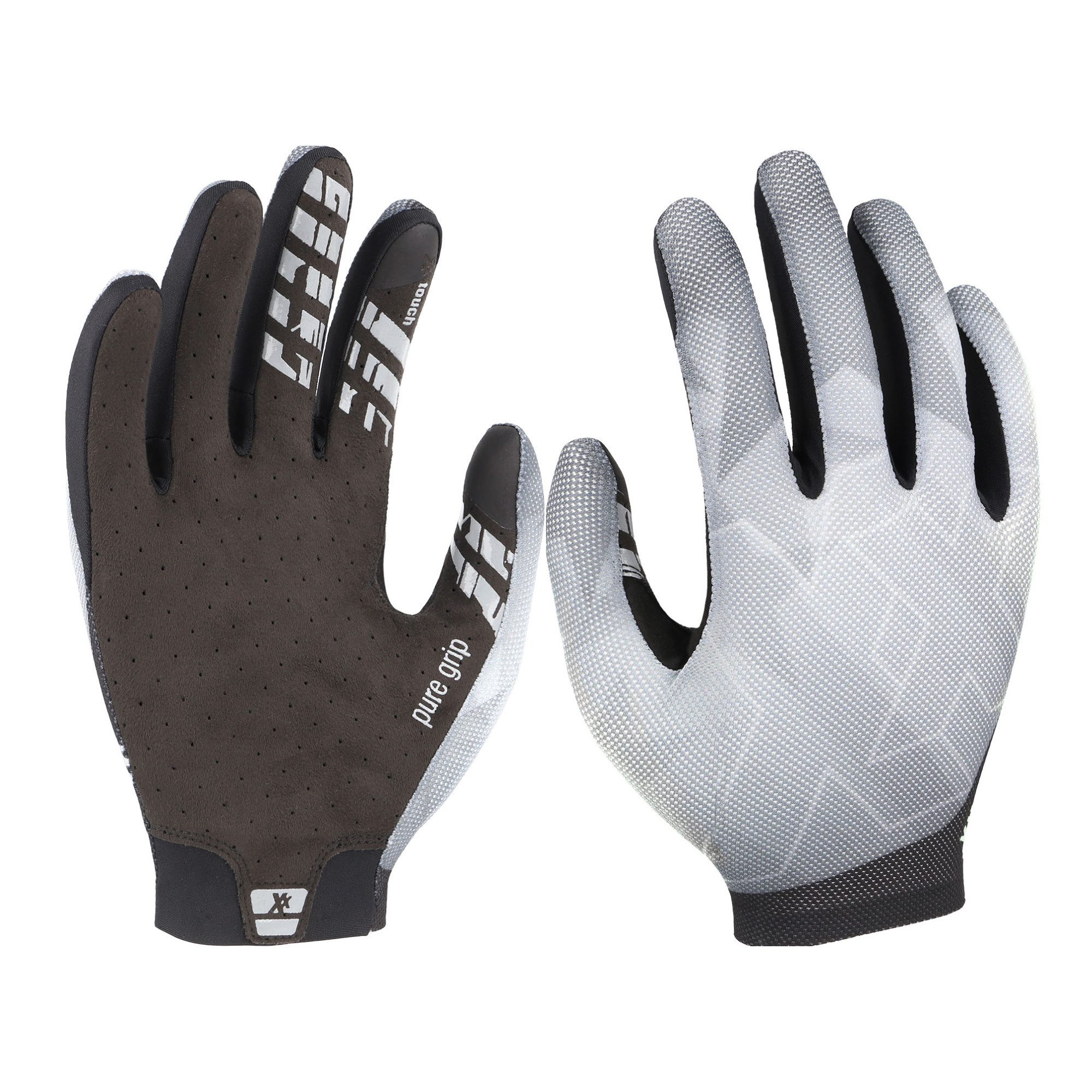 Kinetixx Fahrradhandschuhe Dünner Langfinger-Radhandschuh Lajos, KinetiXx (in schwarz, grau, berry, olive, camouflage) Anatomische Passform, Grip, Atmungsaktiv, Touchscreen kompatibel