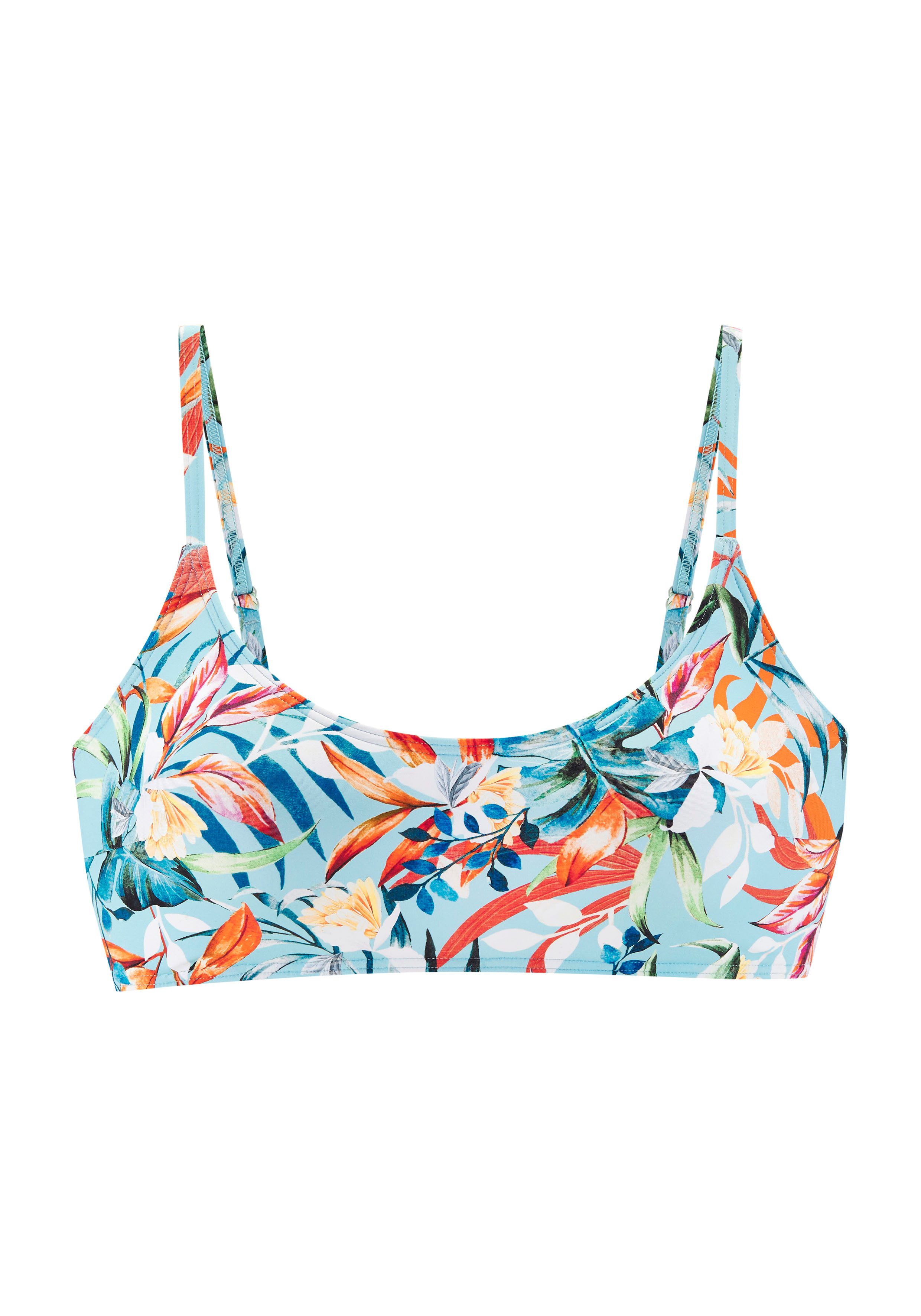 Venice Beach Bustier-Bikini-Top Caru, mit modernem Allover-Print günstig online kaufen